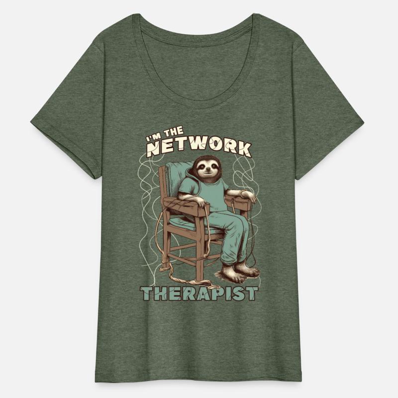 Network Therapist Network Engineer Sloth Funny Net