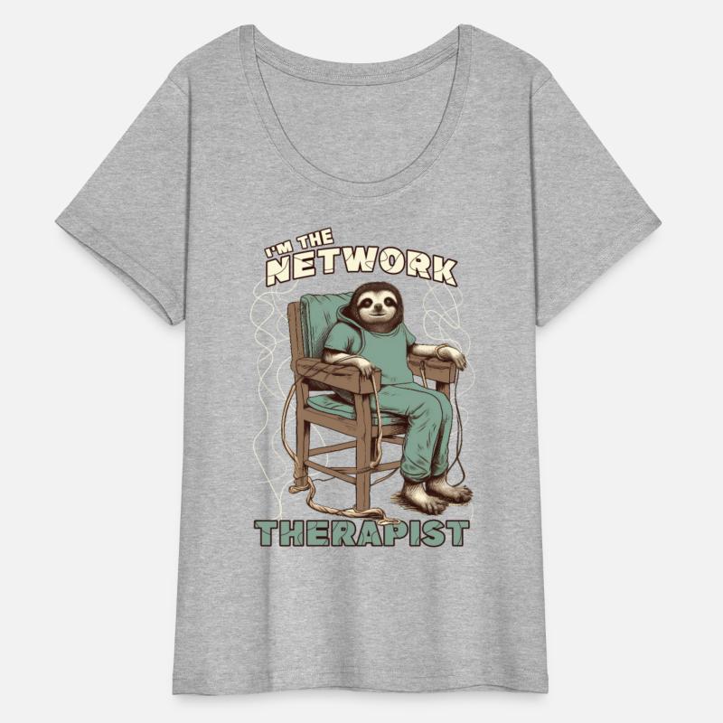Network Therapist Network Engineer Sloth Funny Net