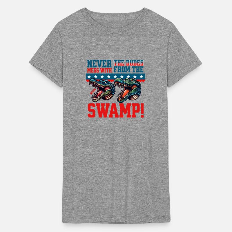 Never mess with the dudes from the swamp - funny