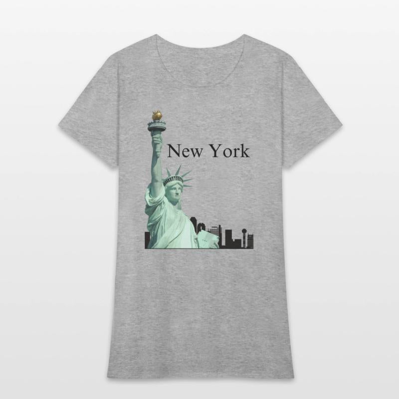 New York City t shirt Design Liberty Statue