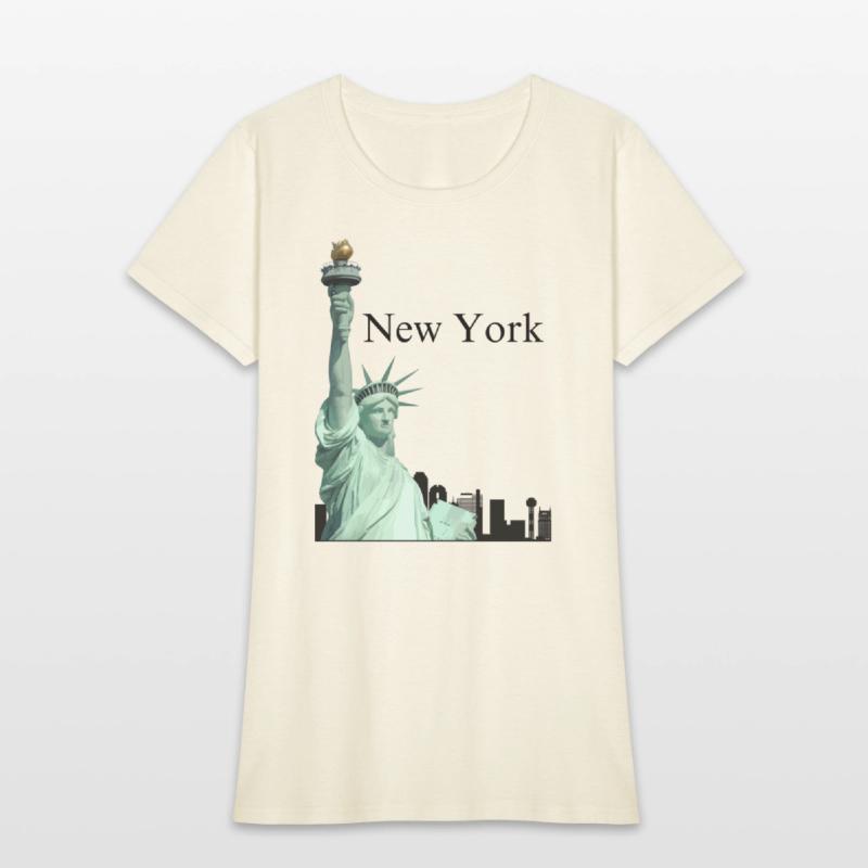 New York City t shirt Design Liberty Statue