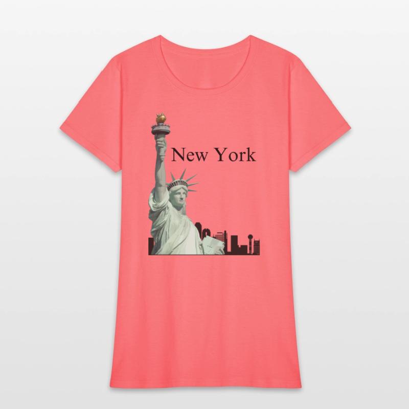 New York City t shirt Design Liberty Statue
