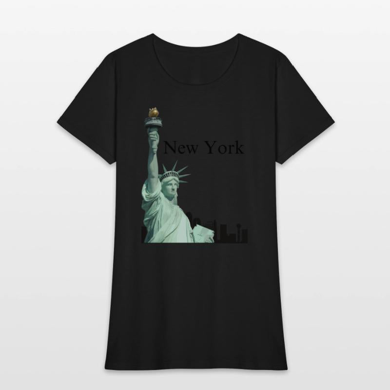 New York City t shirt Design Liberty Statue