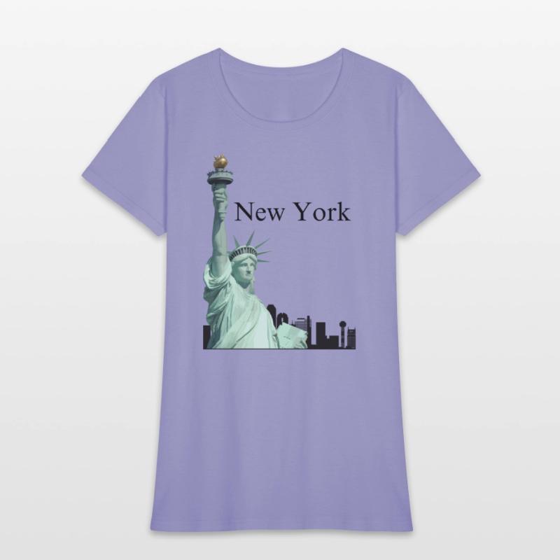 New York City t shirt Design Liberty Statue