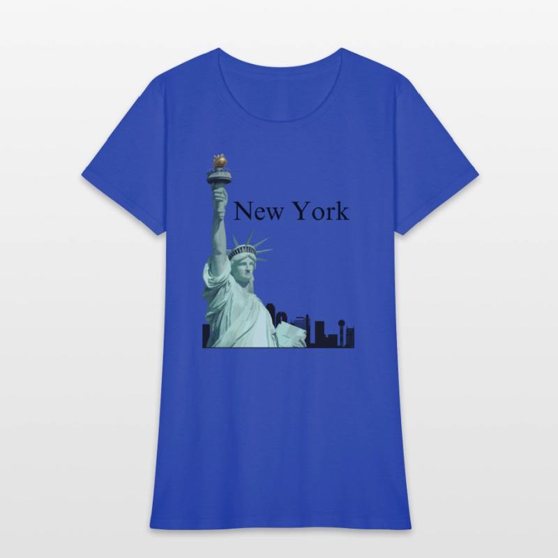 New York City t shirt Design Liberty Statue