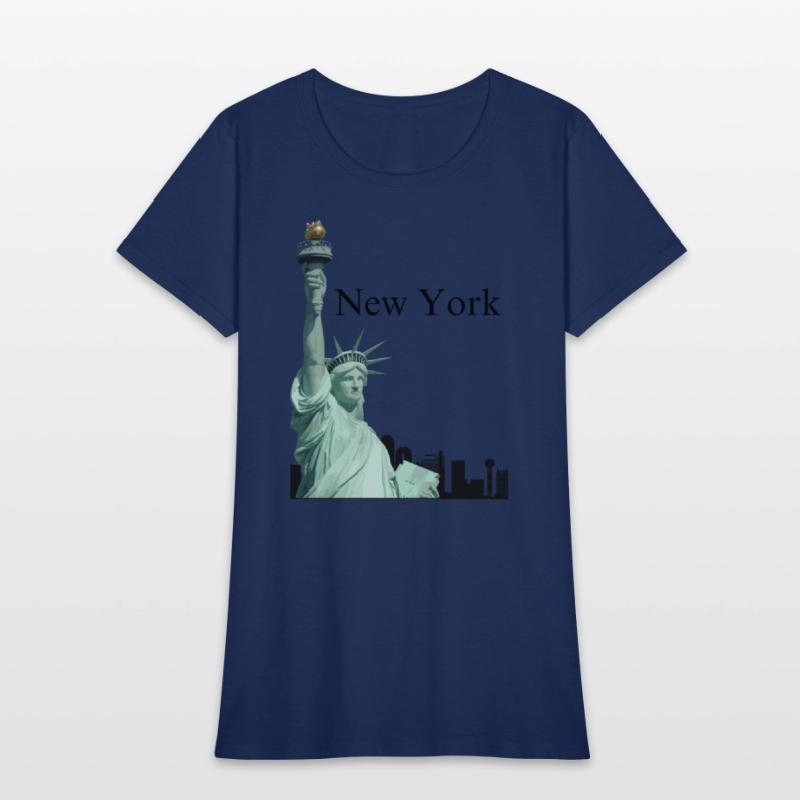 New York City t shirt Design Liberty Statue