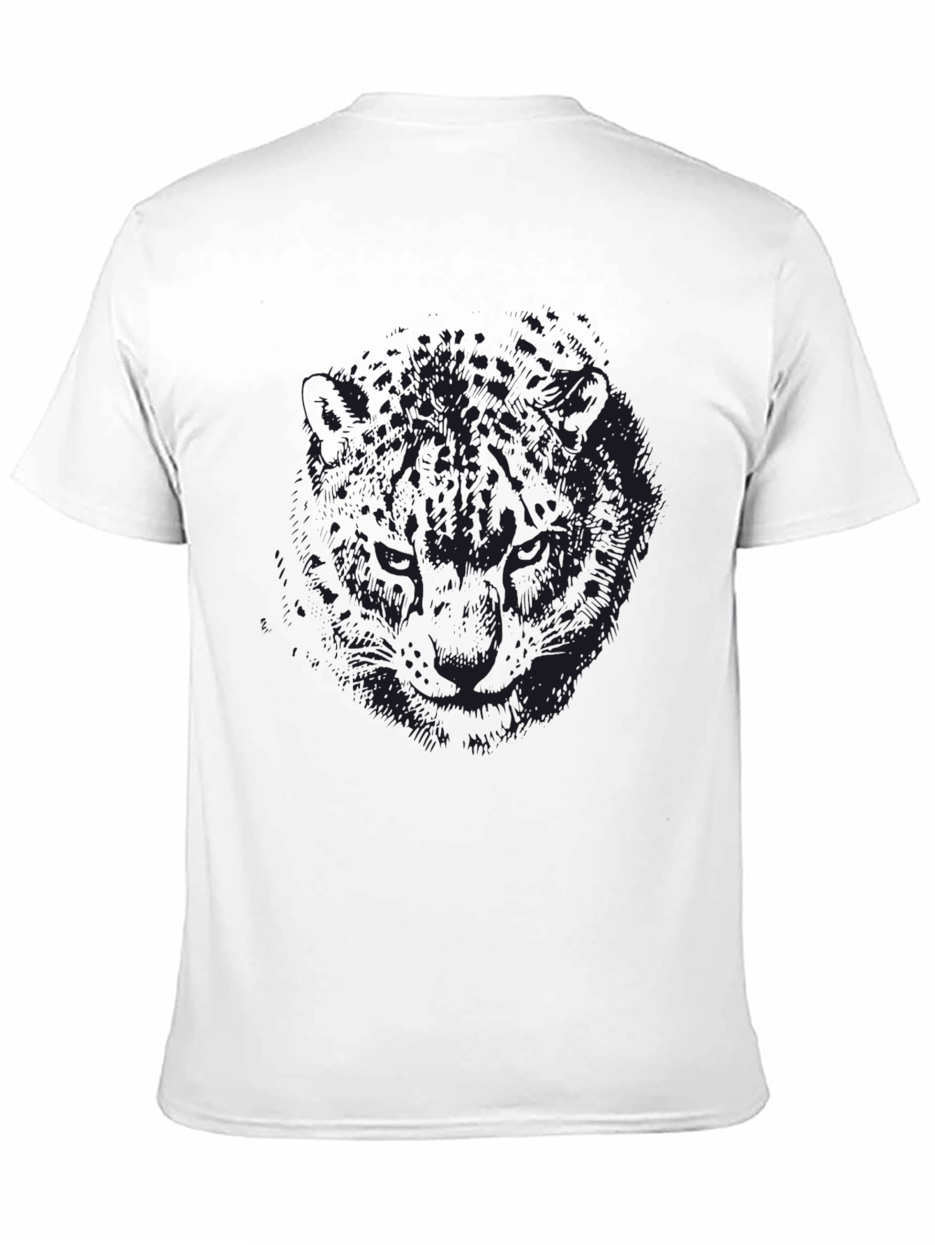Mens Black Graphic Tee - Mystery Design
