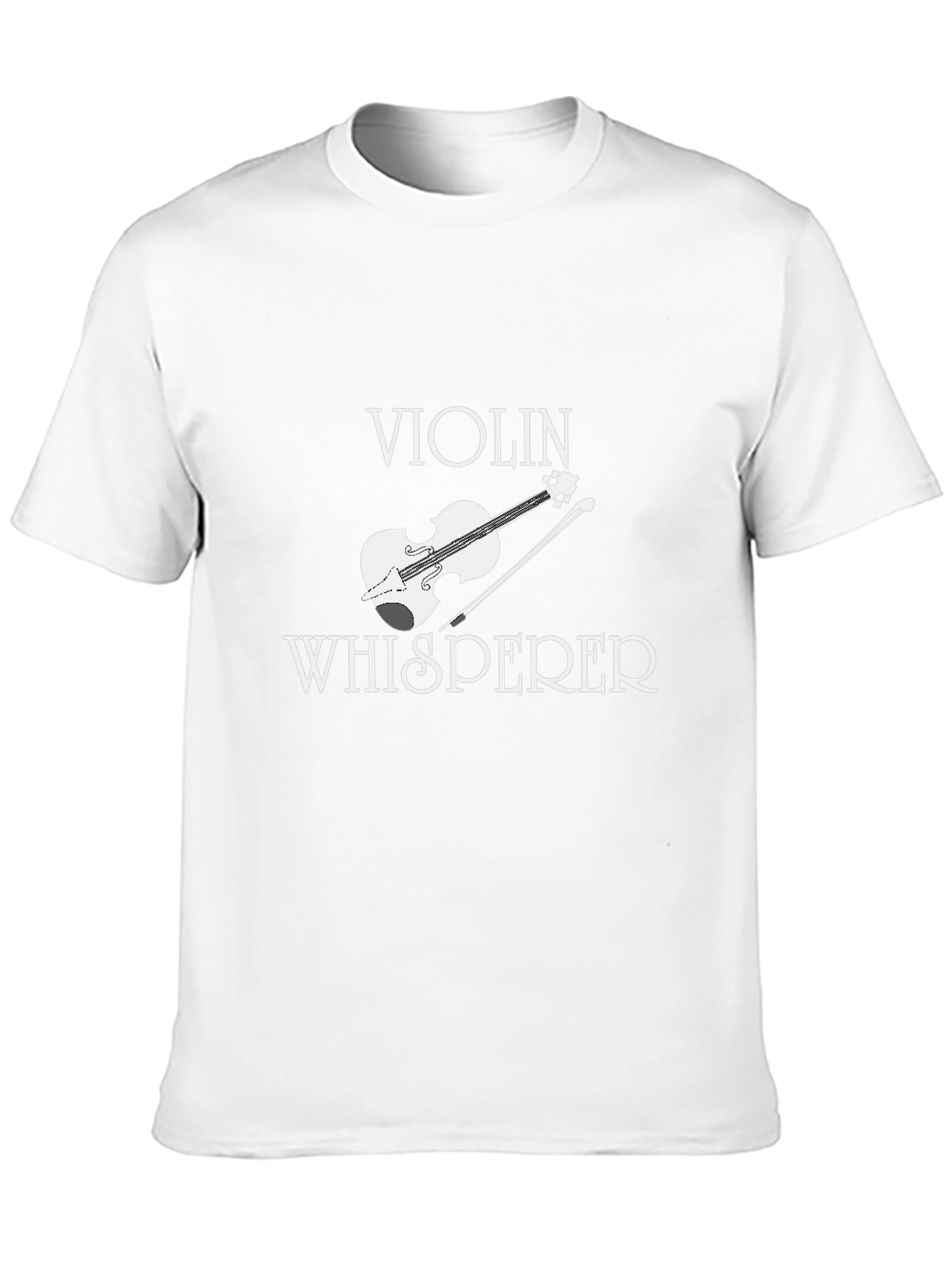 Violin Whisperer Black T-Shirt