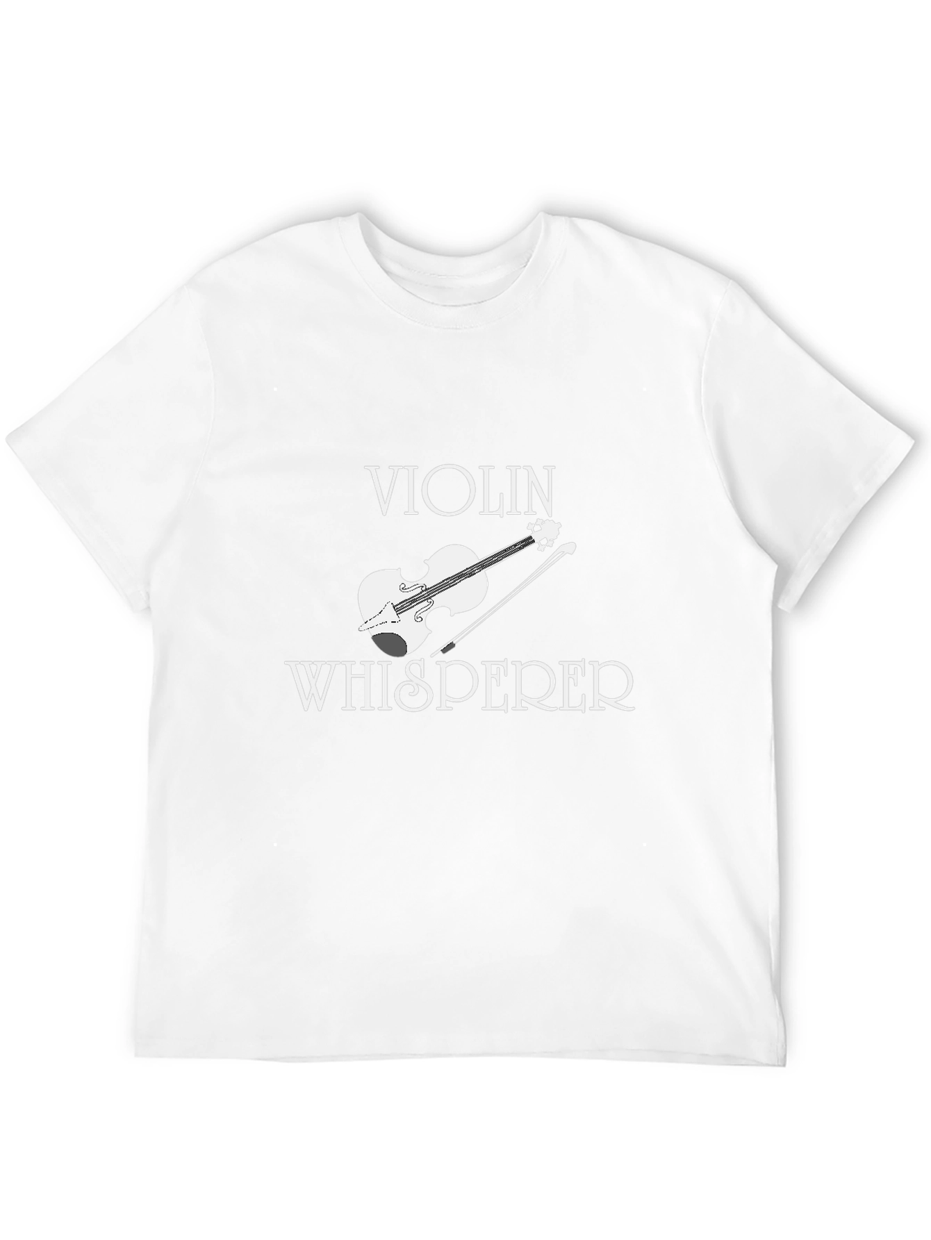 Violin Whisperer Black T-Shirt