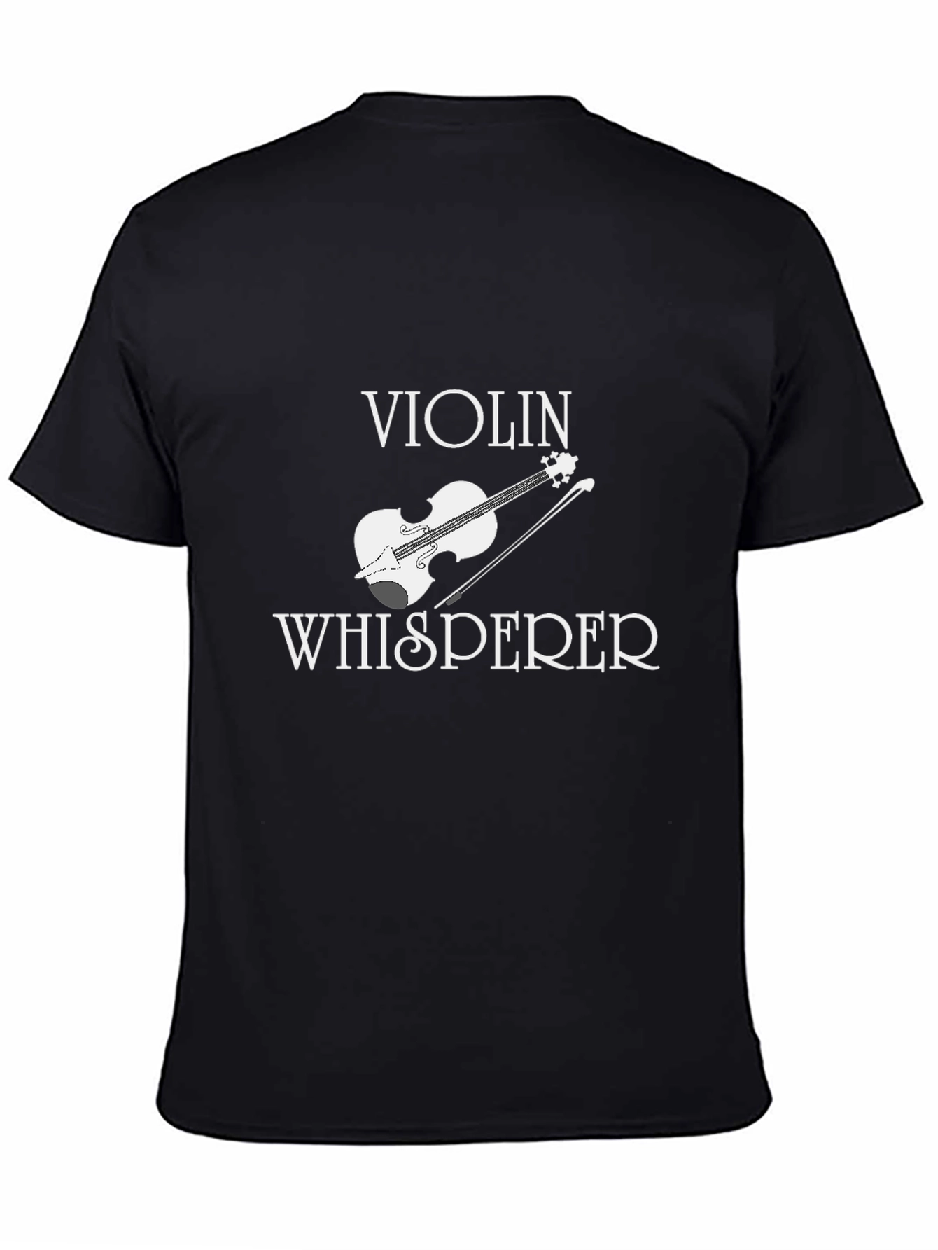 Violin Whisperer Black T-Shirt