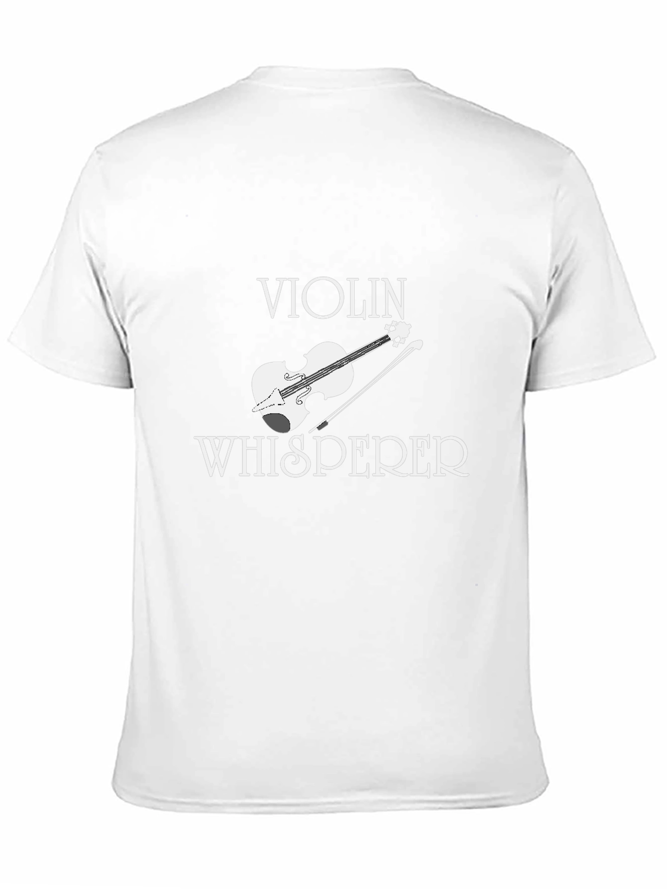 Violin Whisperer Black T-Shirt