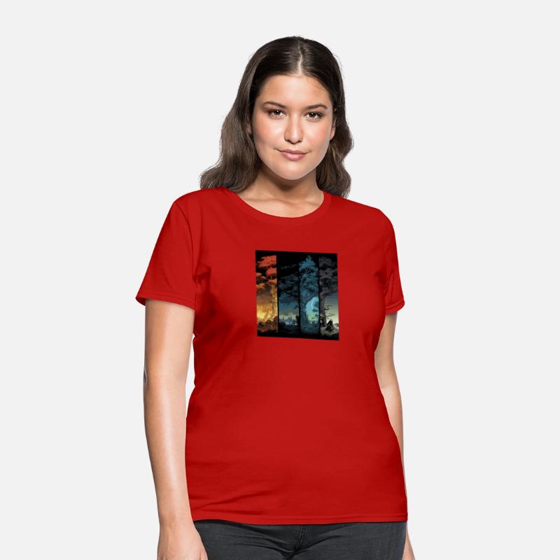 Night Nature Wildlife Trees Outdoor Forest T-Shirt