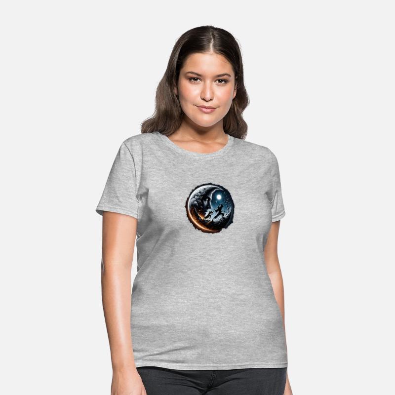 ninja flying to the moon