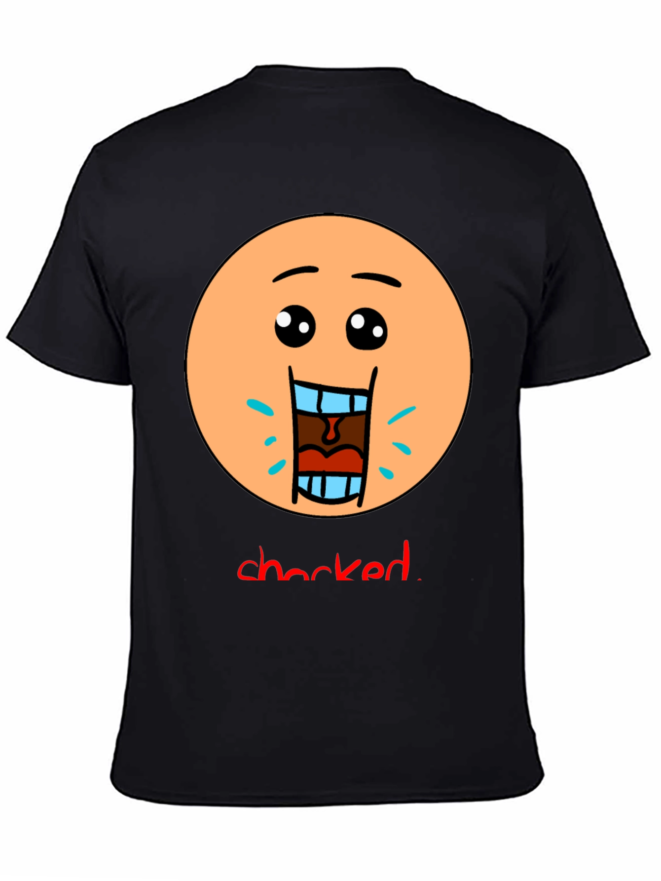 Shocked Emoji Graphic T-Shirt - Unisex
