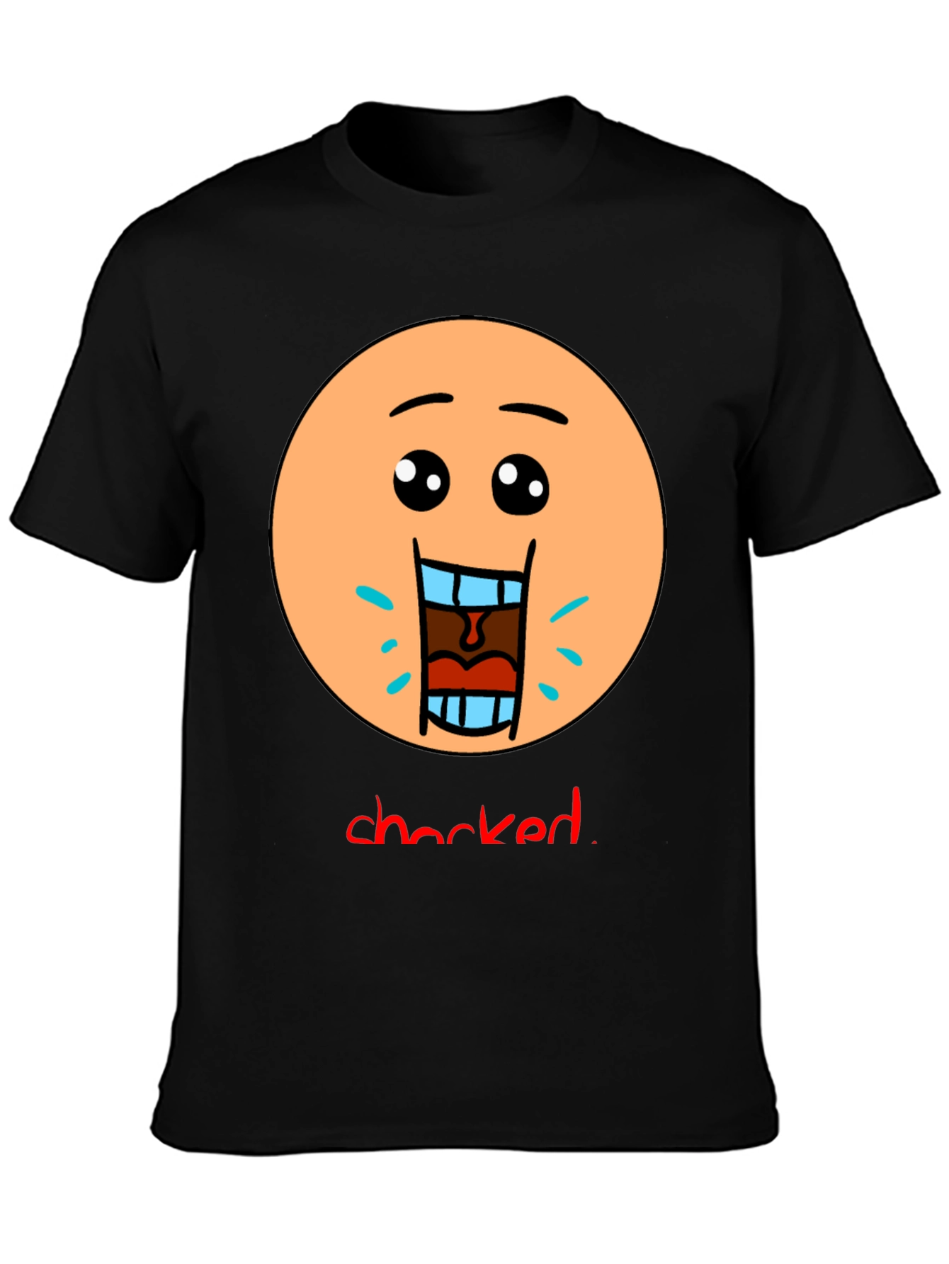 Shocked Emoji Graphic T-Shirt - Unisex