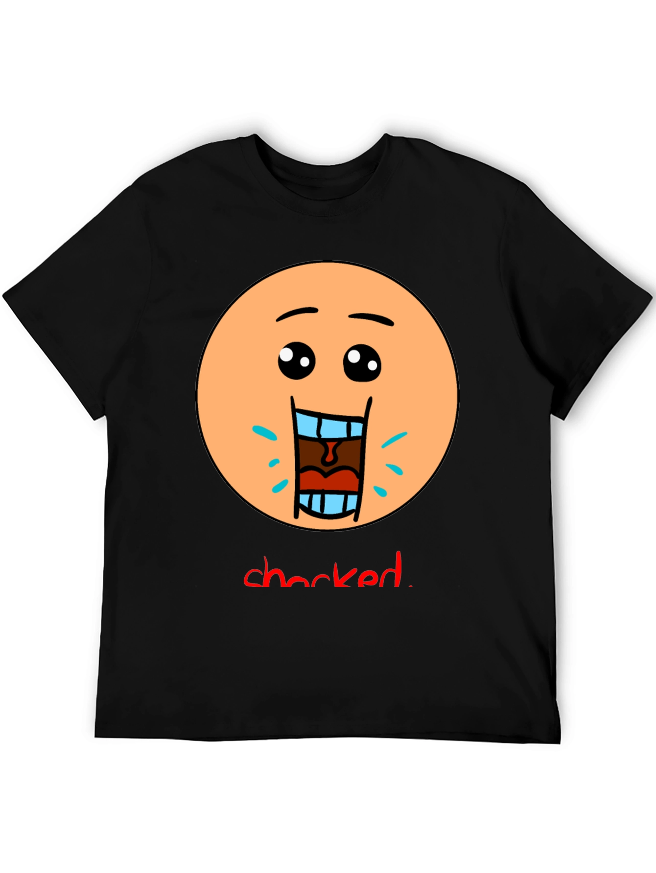 Shocked Emoji Graphic T-Shirt - Unisex