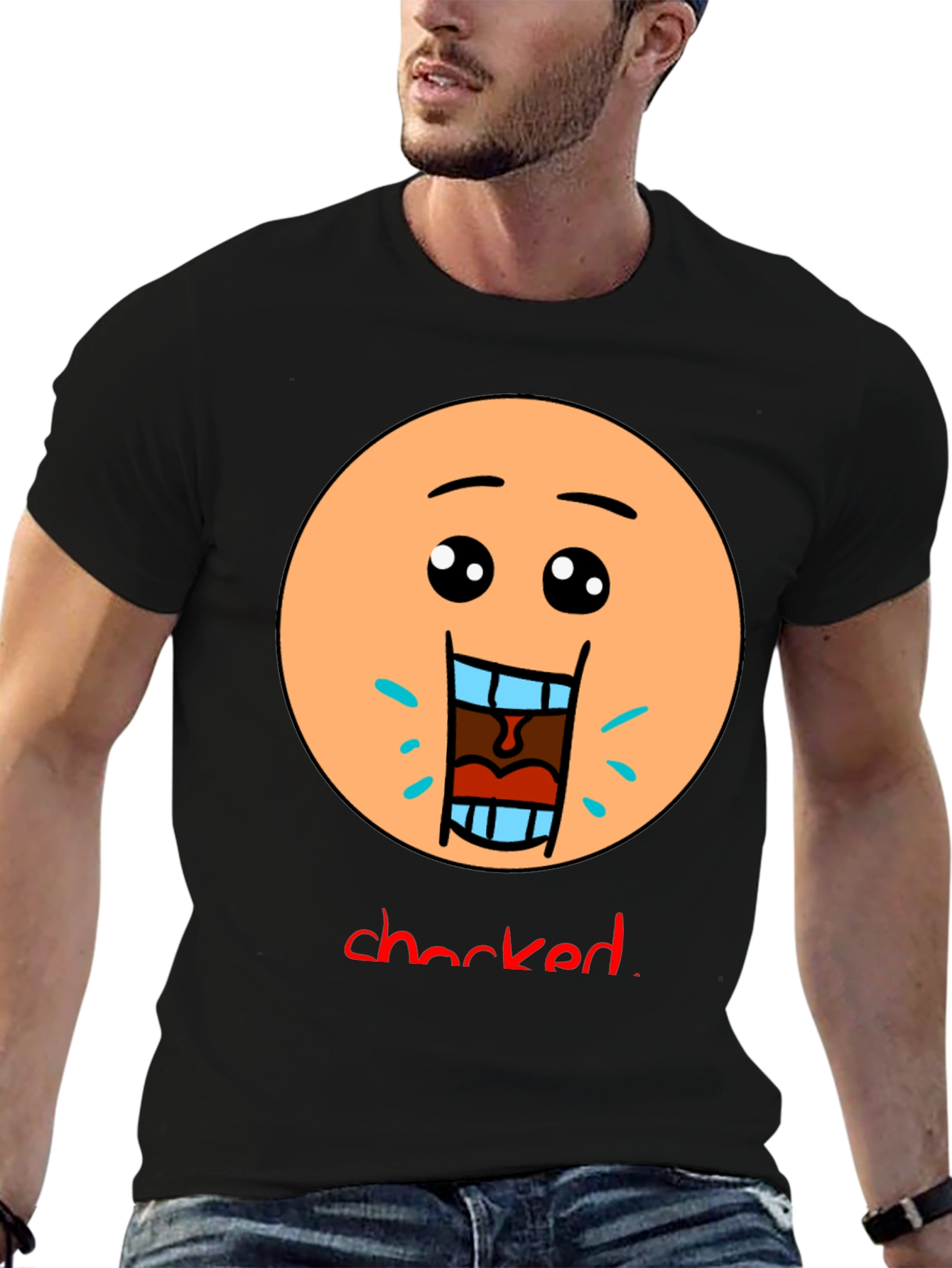 Shocked Emoji Graphic T-Shirt - Unisex