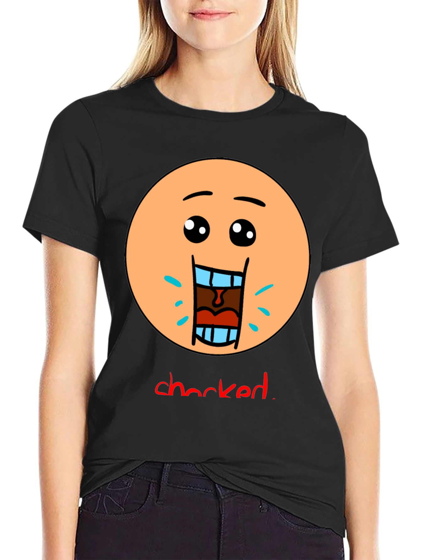 Shocked Emoji Graphic T-Shirt - Unisex