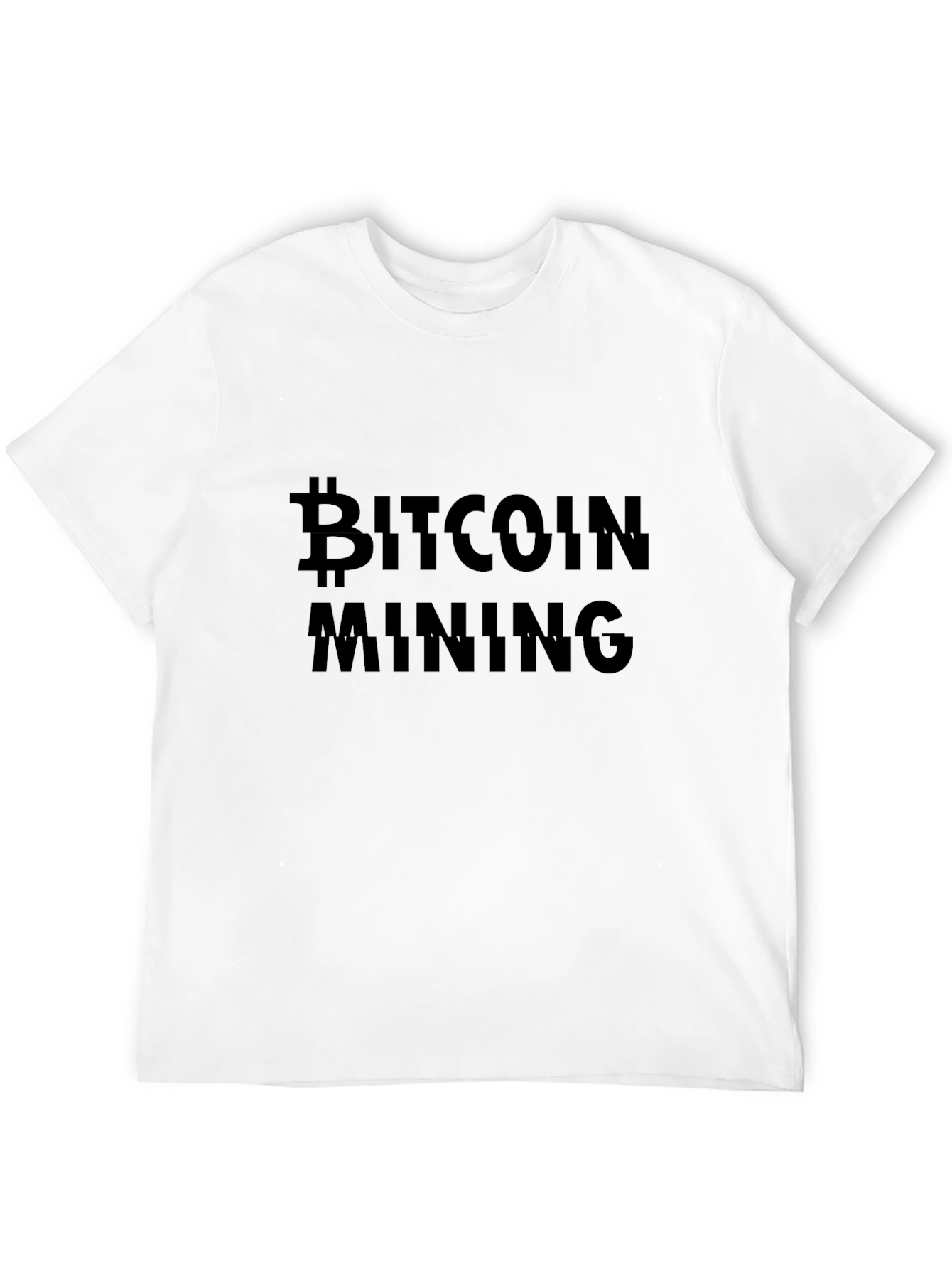 Bitcoin Mining Black T-Shirt