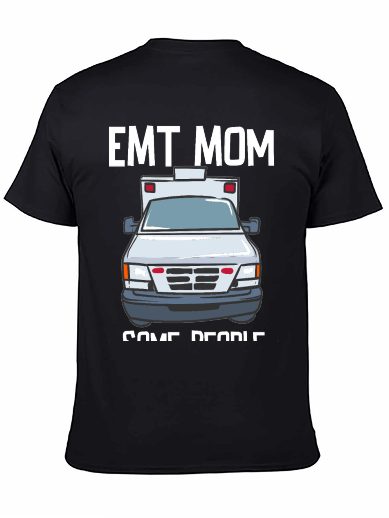 EMT Mom T-Shirt - Ambulance Design