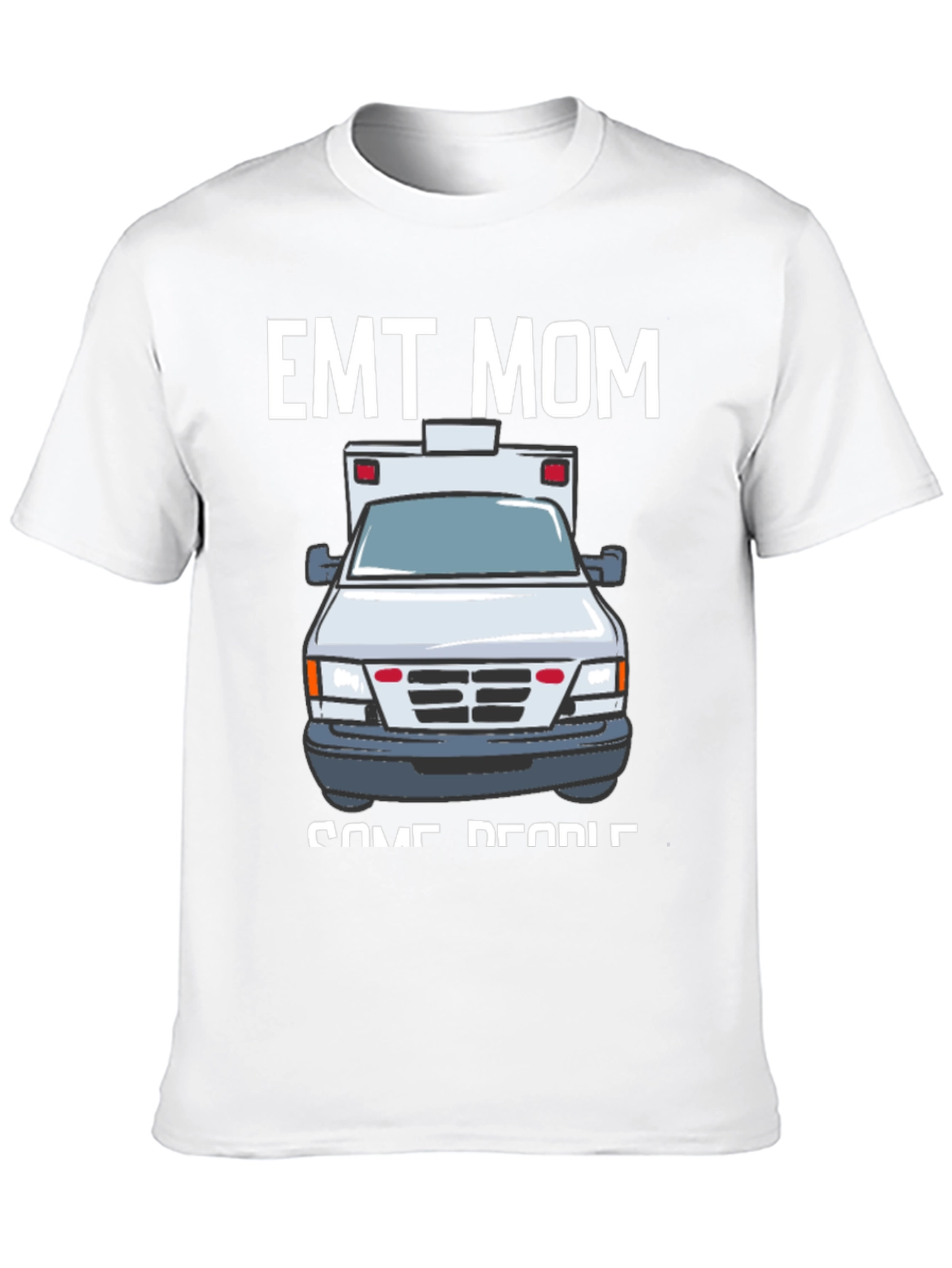 EMT Mom T-Shirt - Ambulance Design