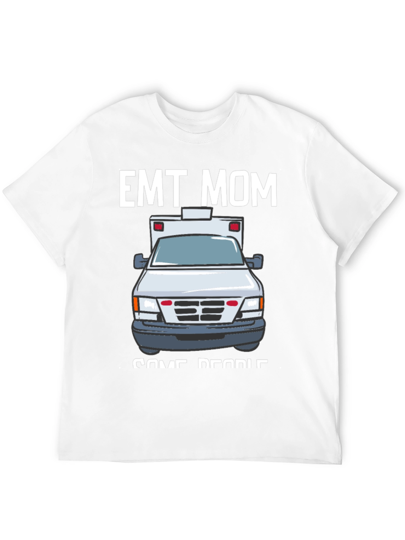 EMT Mom T-Shirt - Ambulance Design