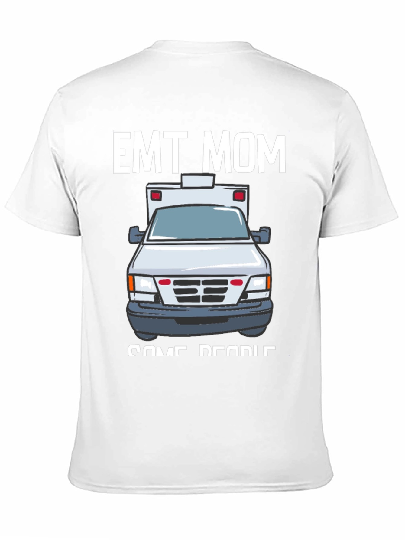 EMT Mom T-Shirt - Ambulance Design