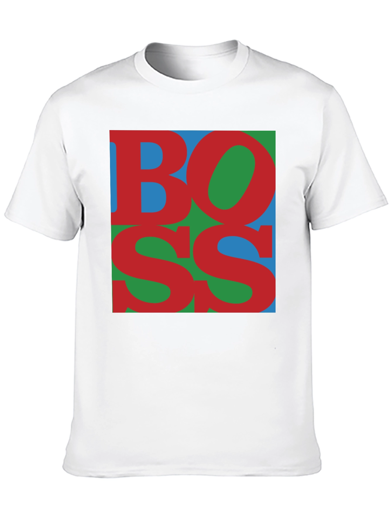 Bold BOSS Graphic Tee - Modern Style