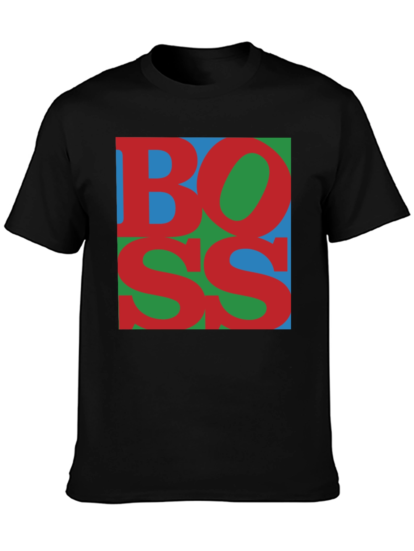 Bold BOSS Graphic Tee - Modern Style