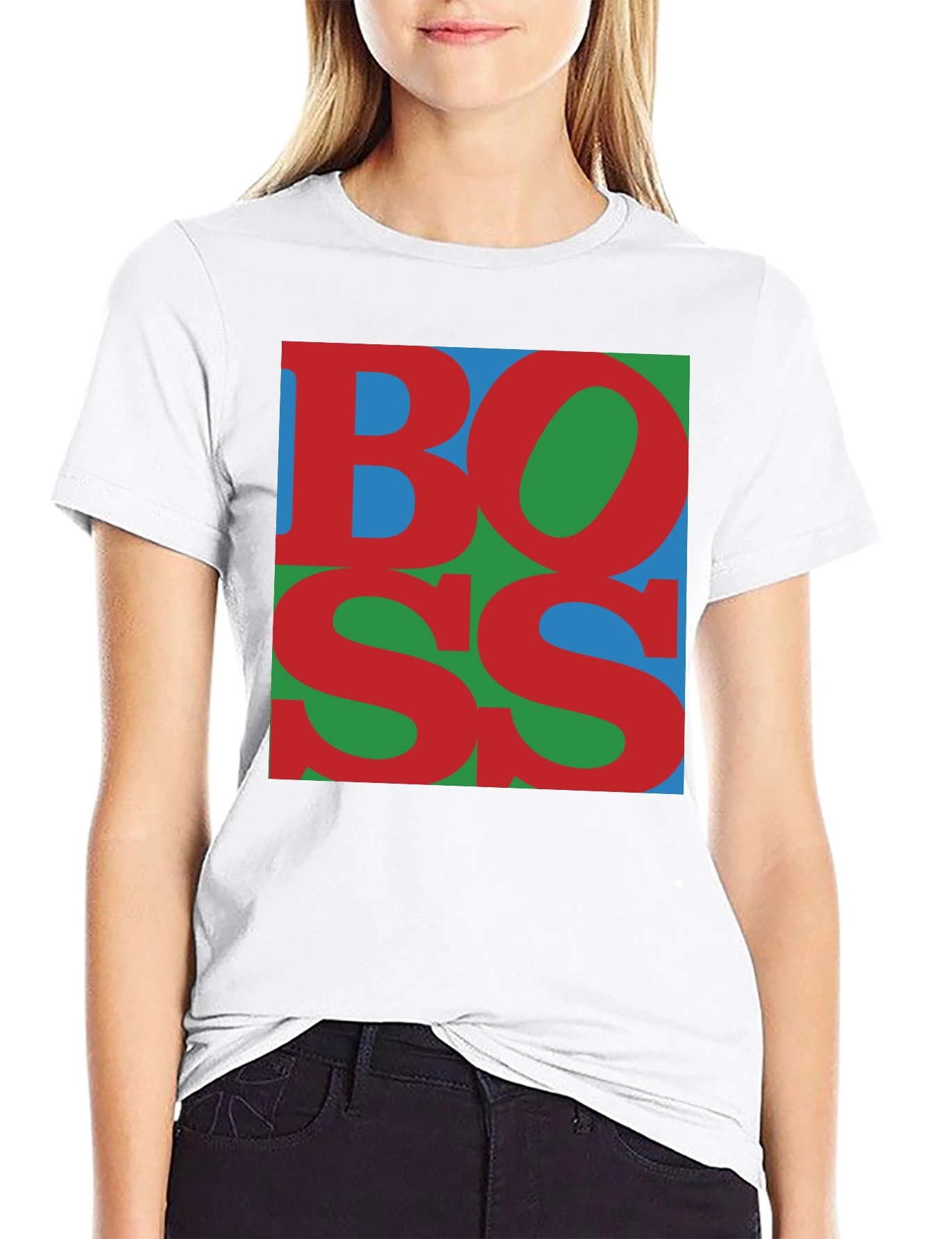 Bold BOSS Graphic Tee - Modern Style