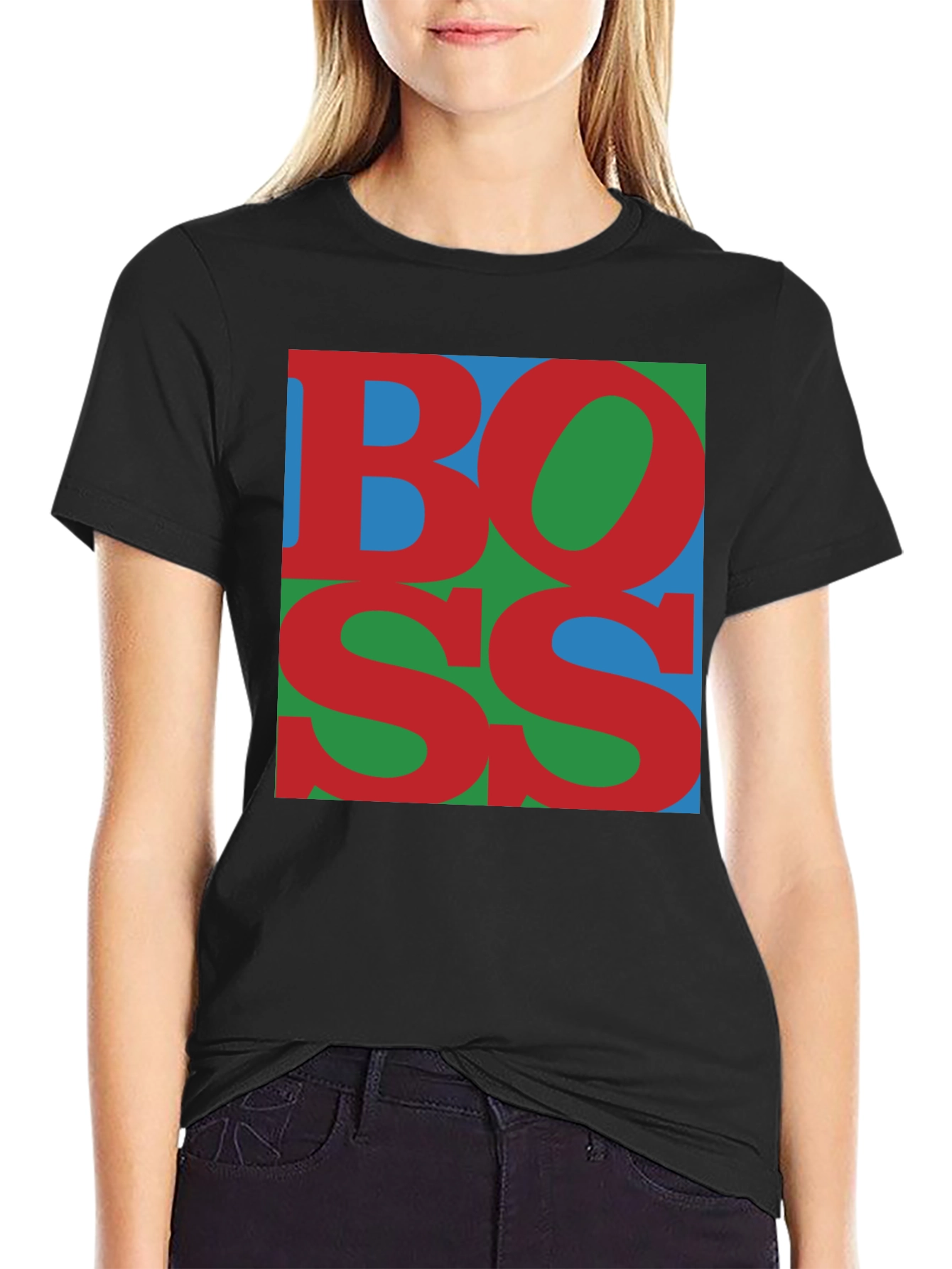 Bold BOSS Graphic Tee - Modern Style