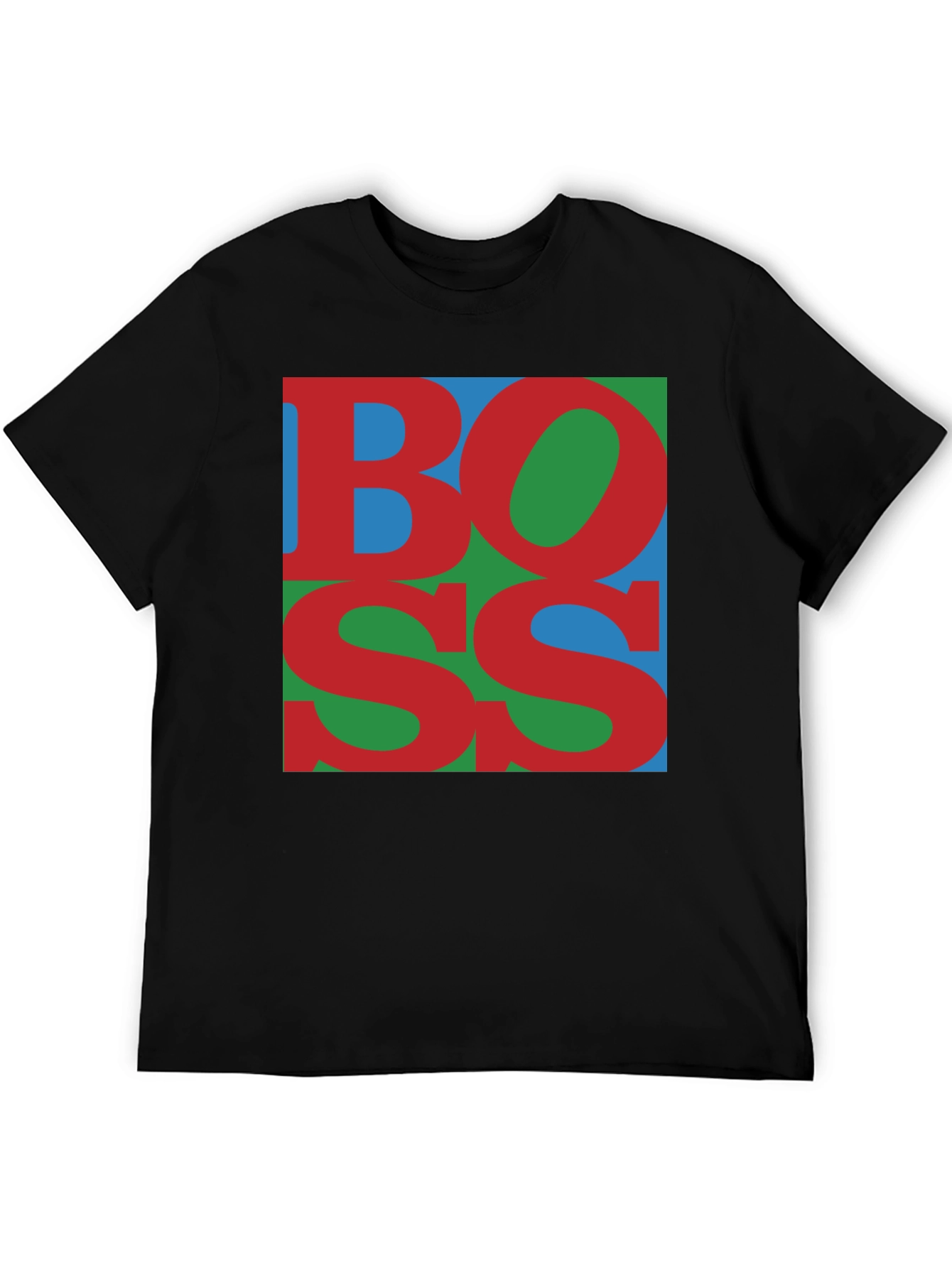 Bold BOSS Graphic Tee - Modern Style