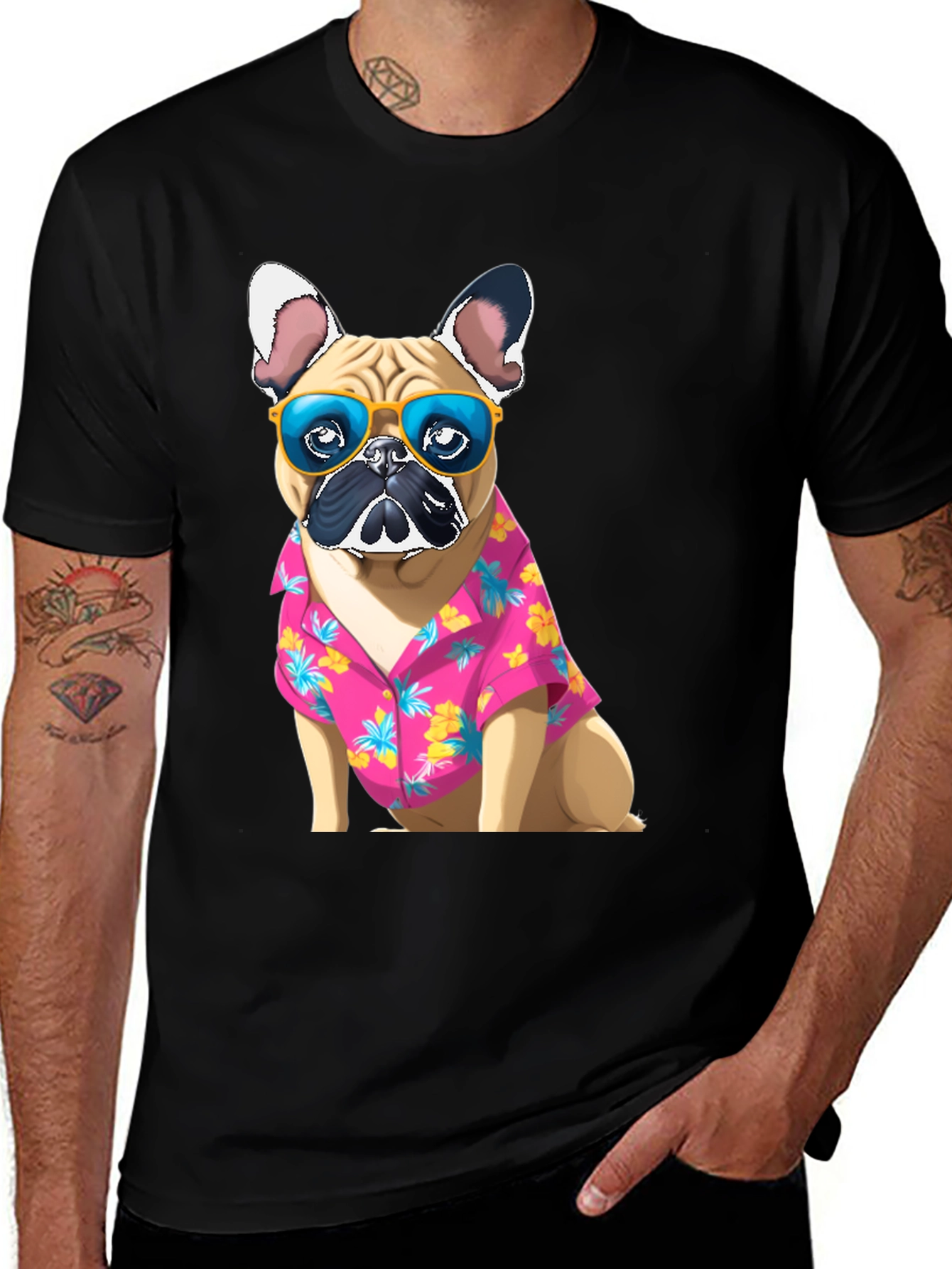 Dog Hawaiian Shirt T-Shirt