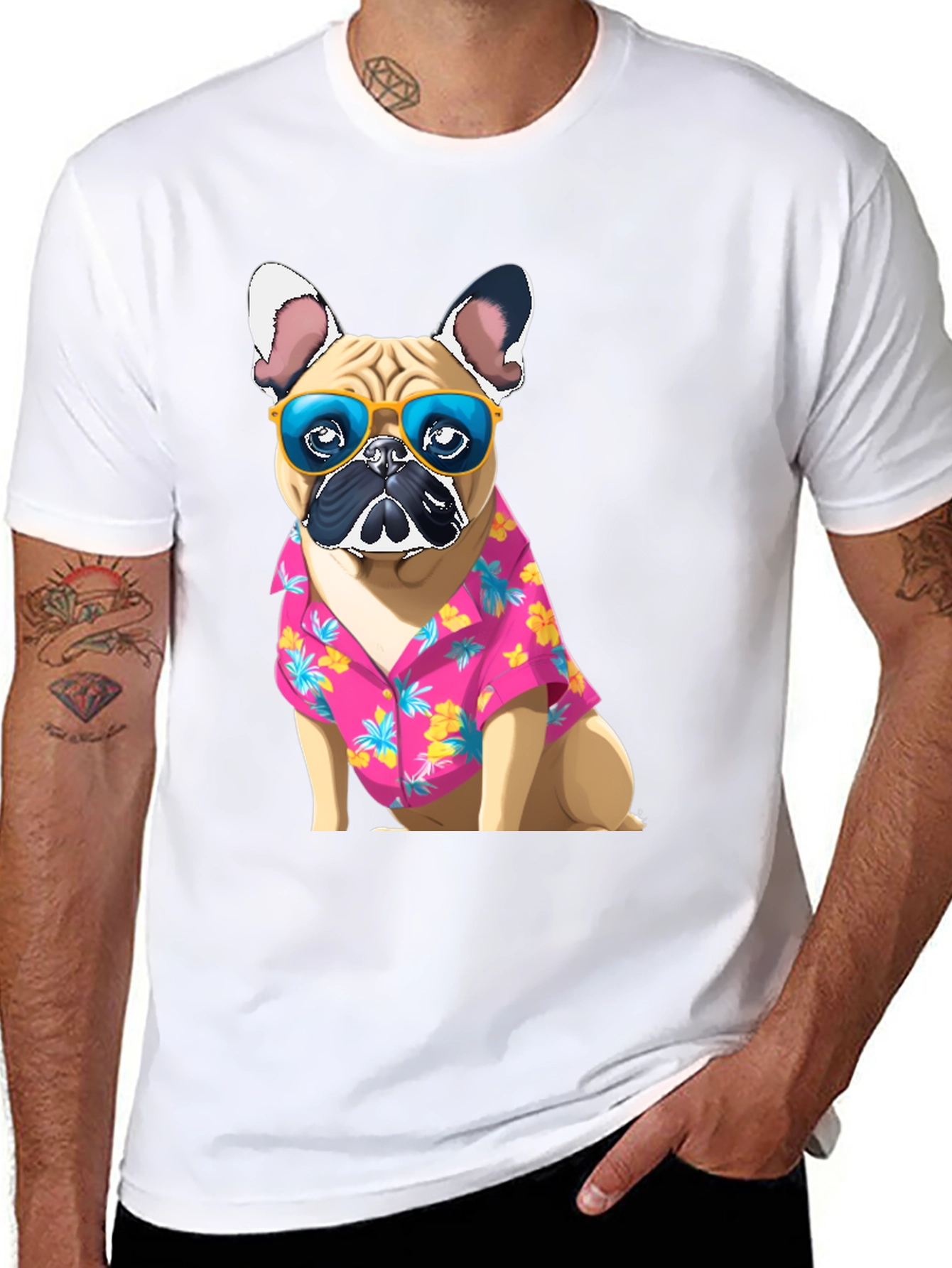 Dog Hawaiian Shirt T-Shirt