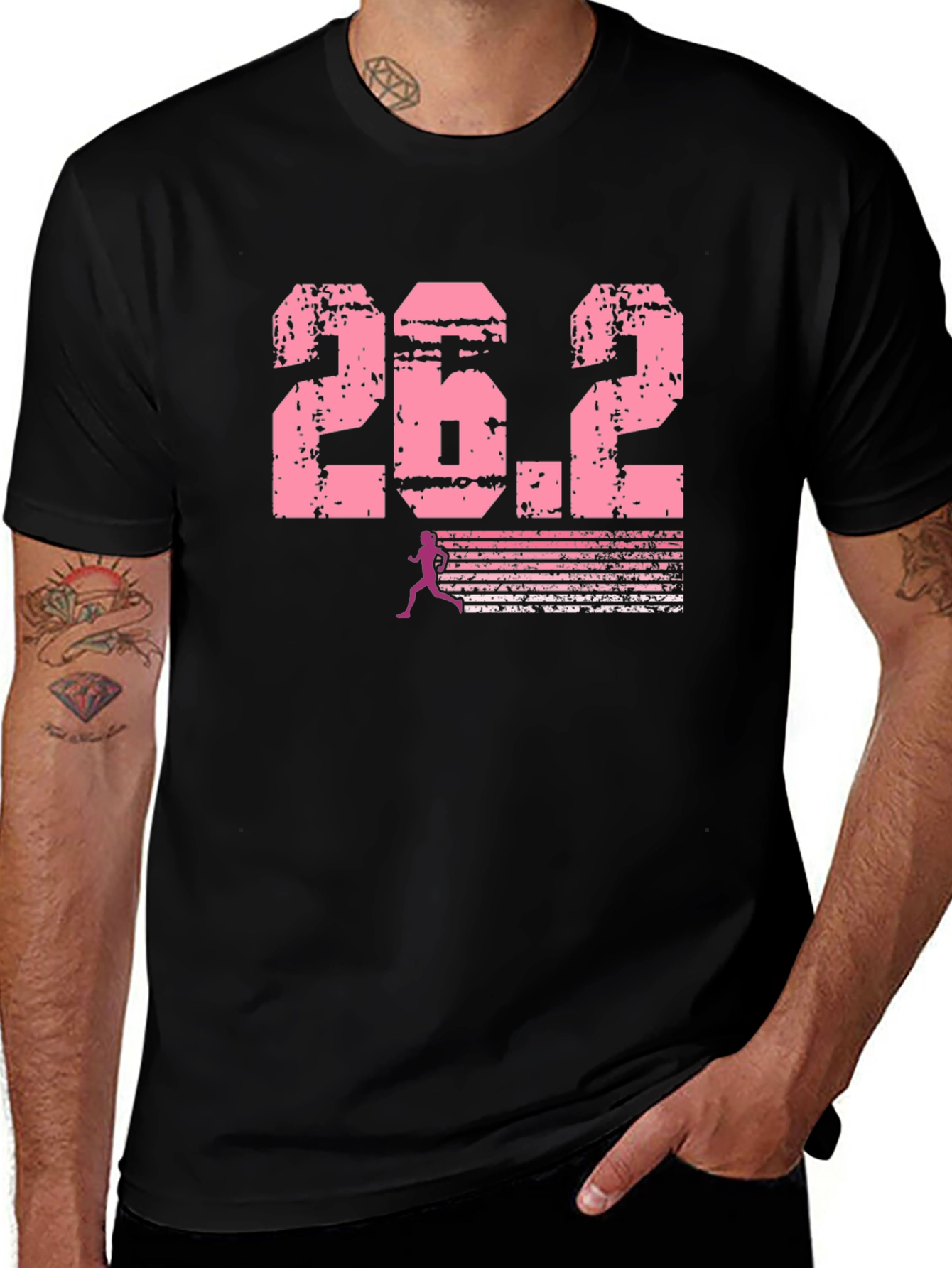 Marathon 26.2 Runner Graphic Tee