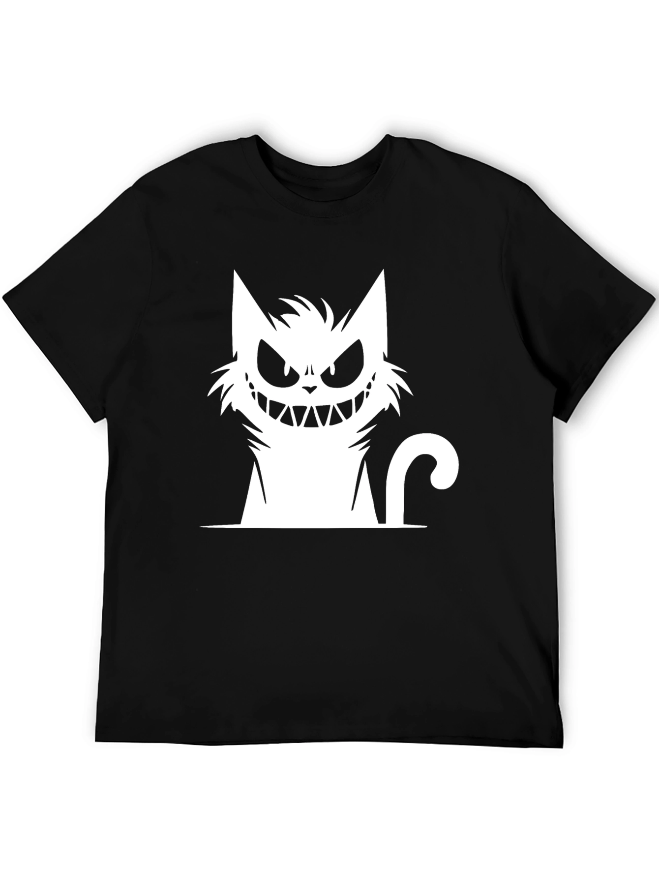 Spooky Cat Graphic T-Shirt