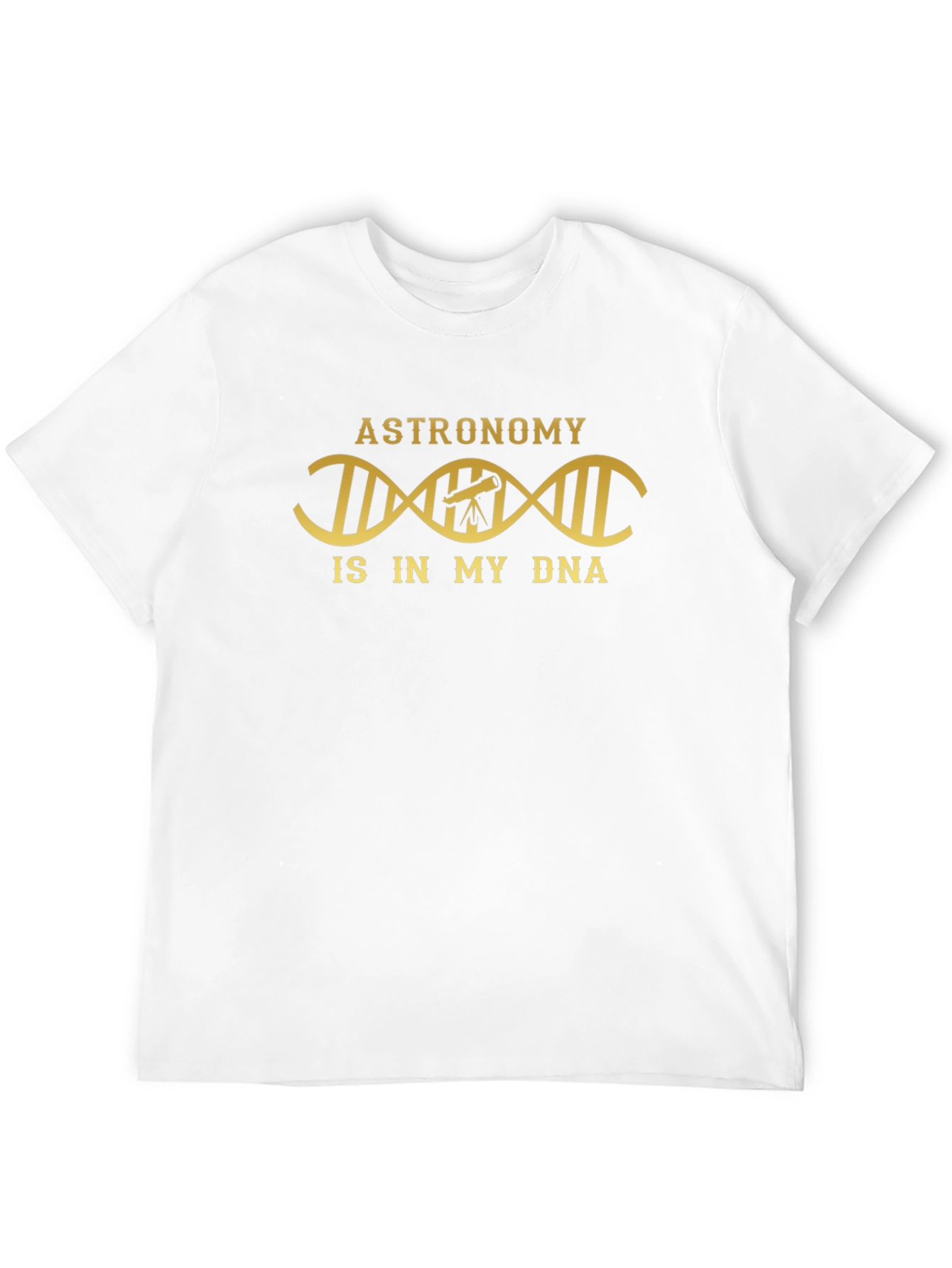 Astronomy Is In My DNA Black T-Shirt