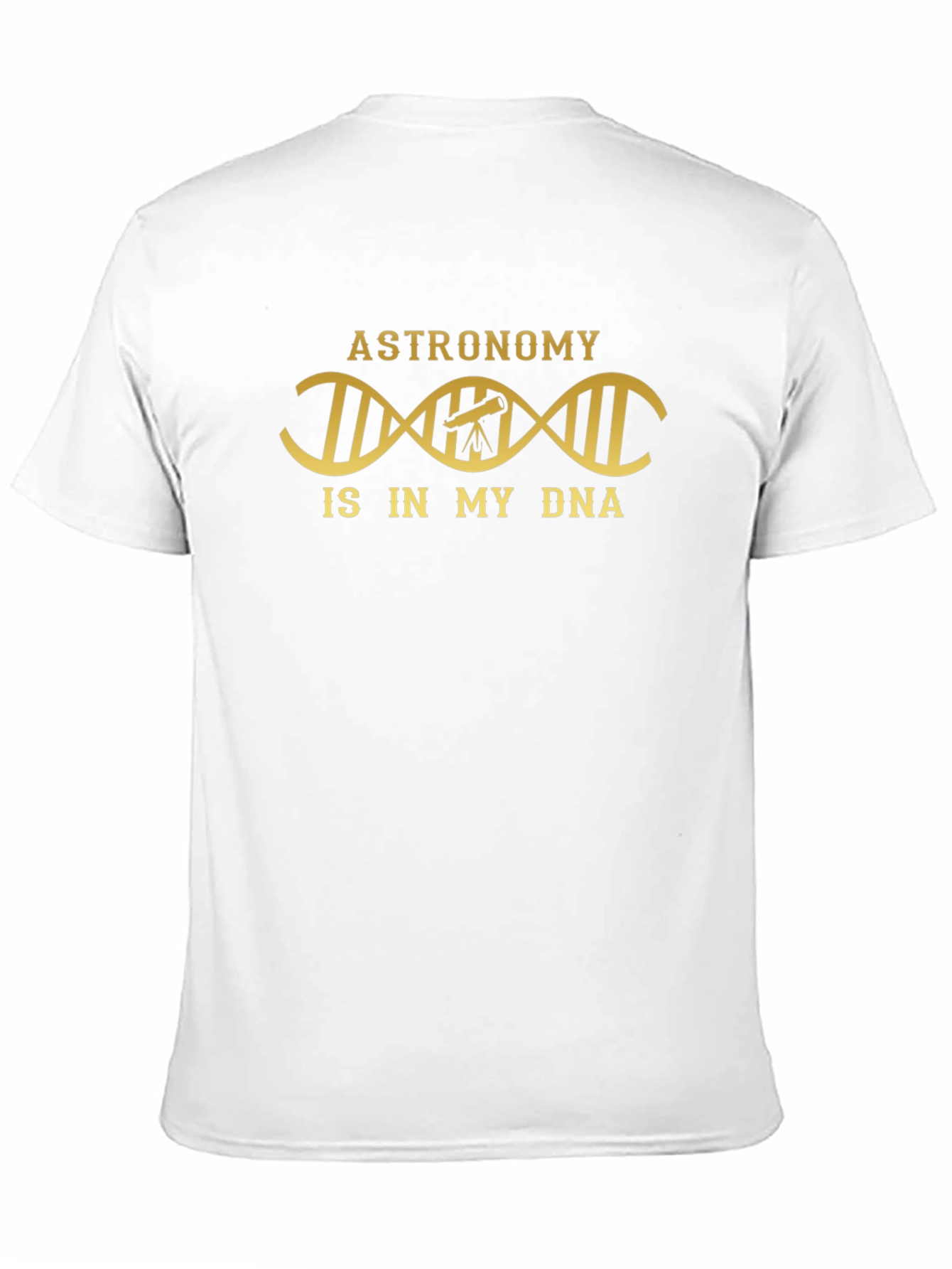 Astronomy Is In My DNA Black T-Shirt