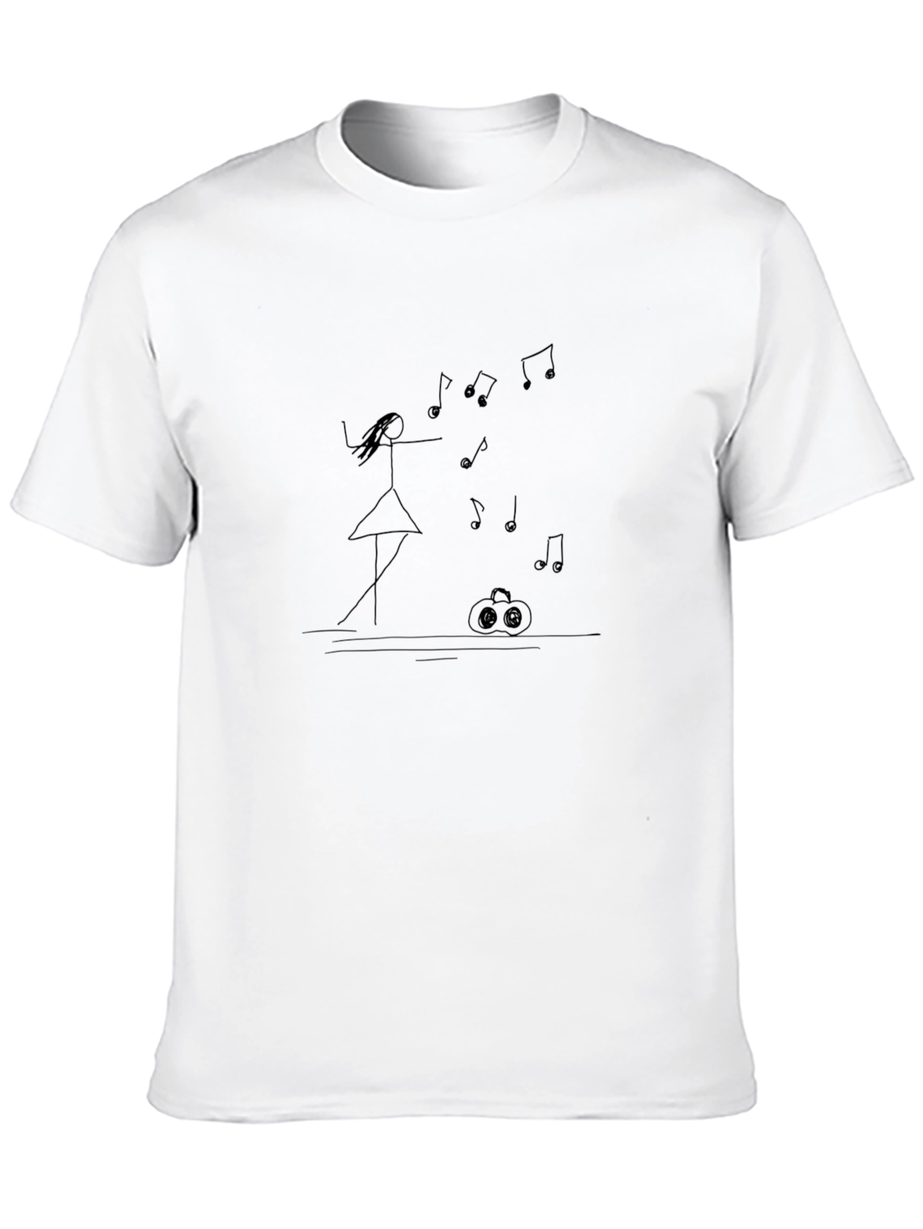 Dancing Music Lover T-Shirt - Fun Graphic Tee