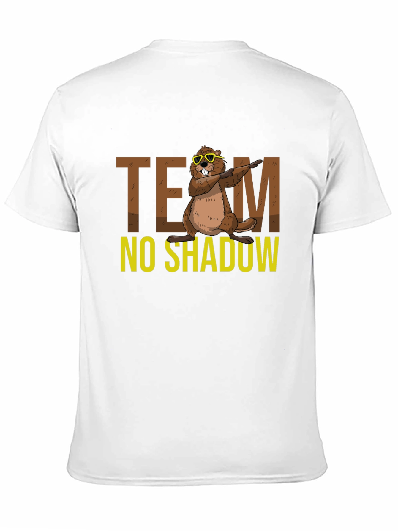 Team No Shadow Funny Groundhog Day T-Shirt