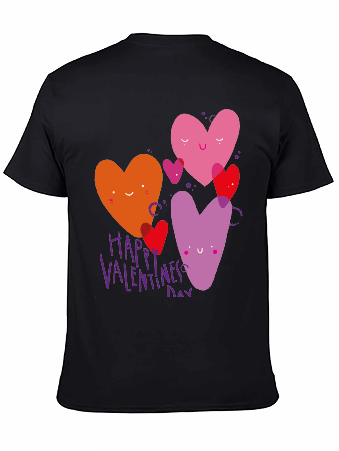 Happy Valentines Day Heart Graphic Tee