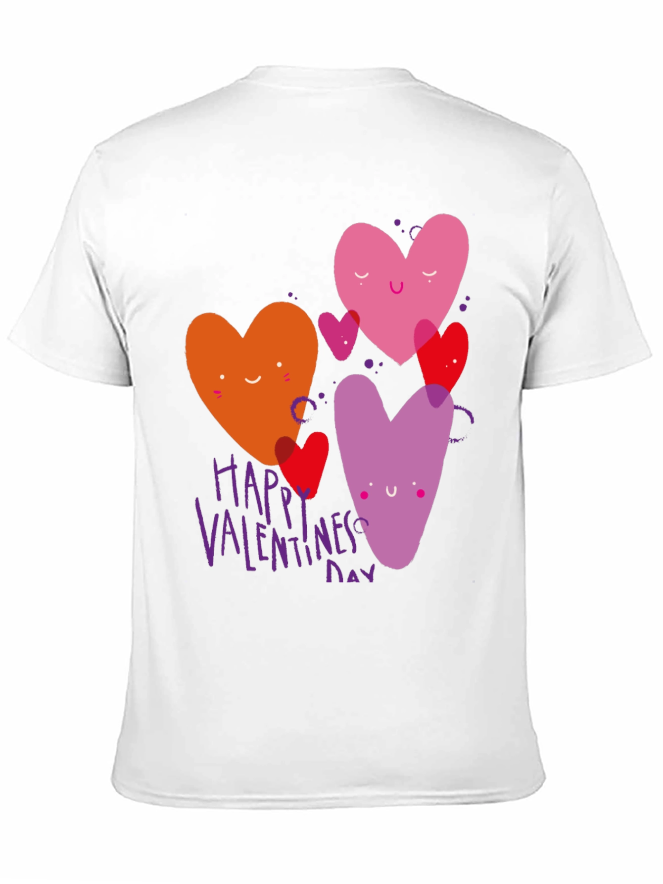 Happy Valentines Day Heart Graphic Tee