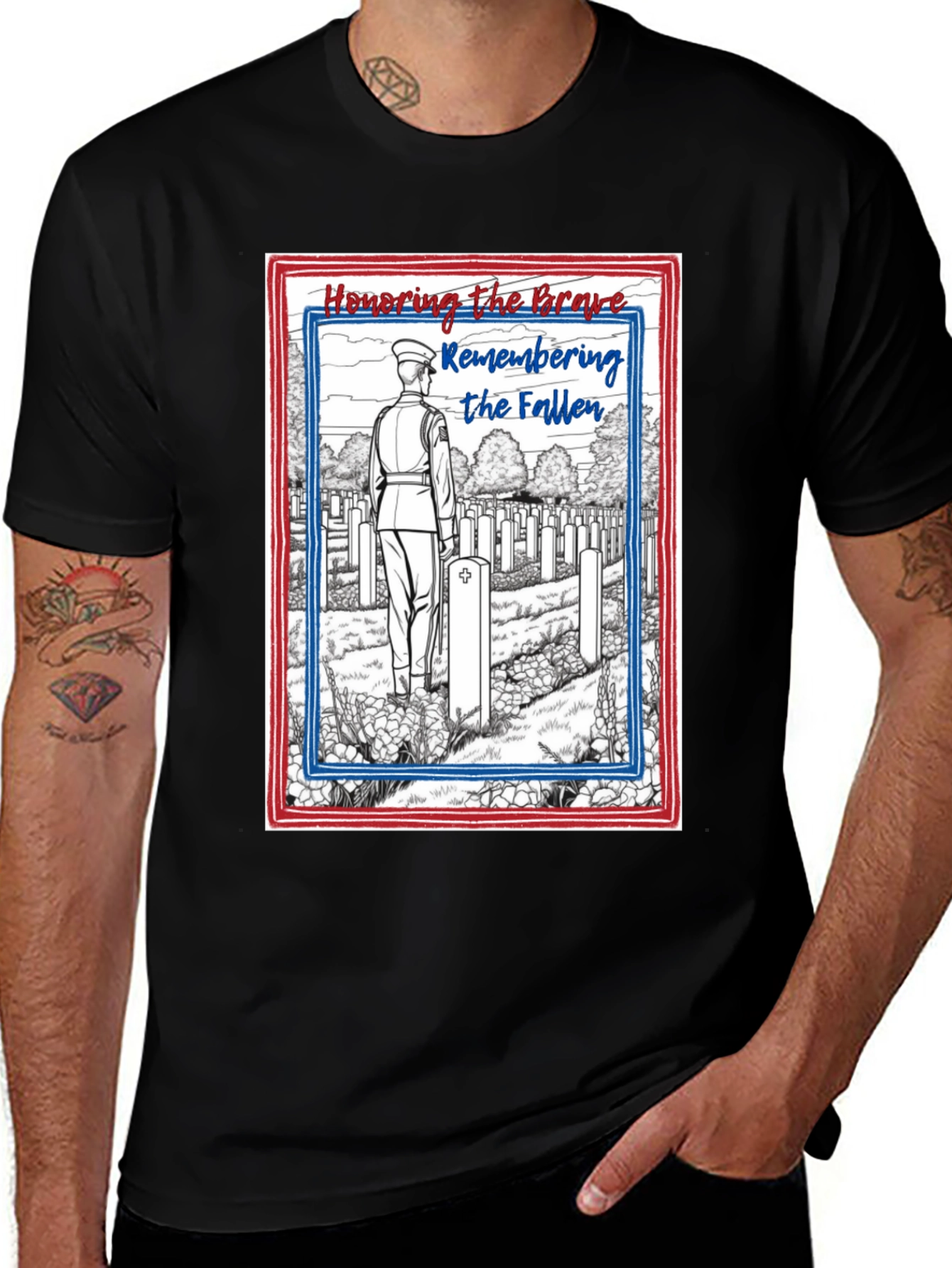 Honoring The Brave T-Shirt
