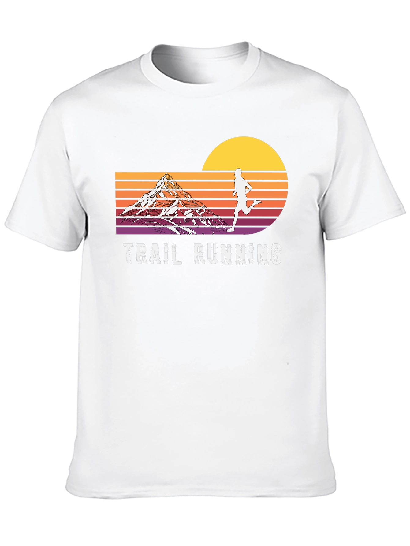 Trail Running Graphic Tee - Adventure Awaits!