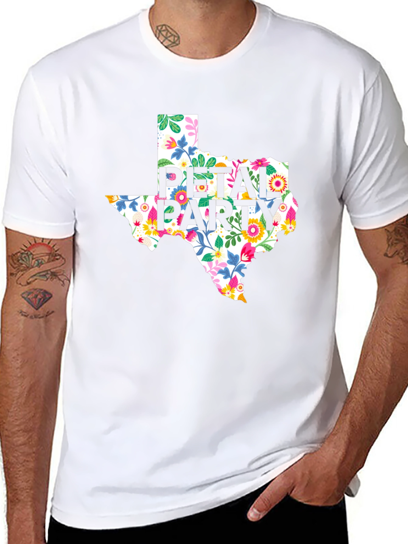 Petal Party Texas Graphic Tee