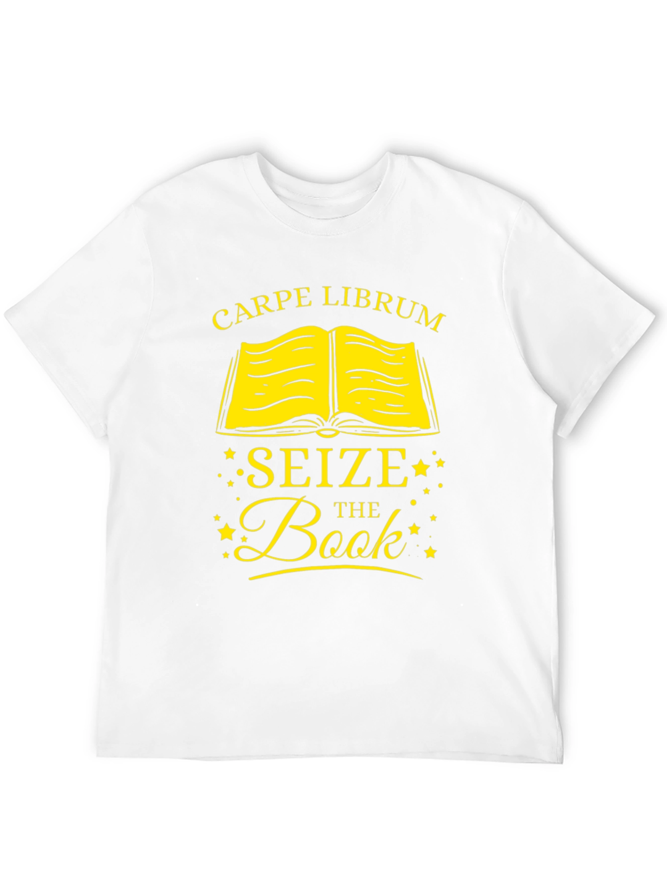 Carpe Librum T-Shirt - Seize The Book! Cotton Tee