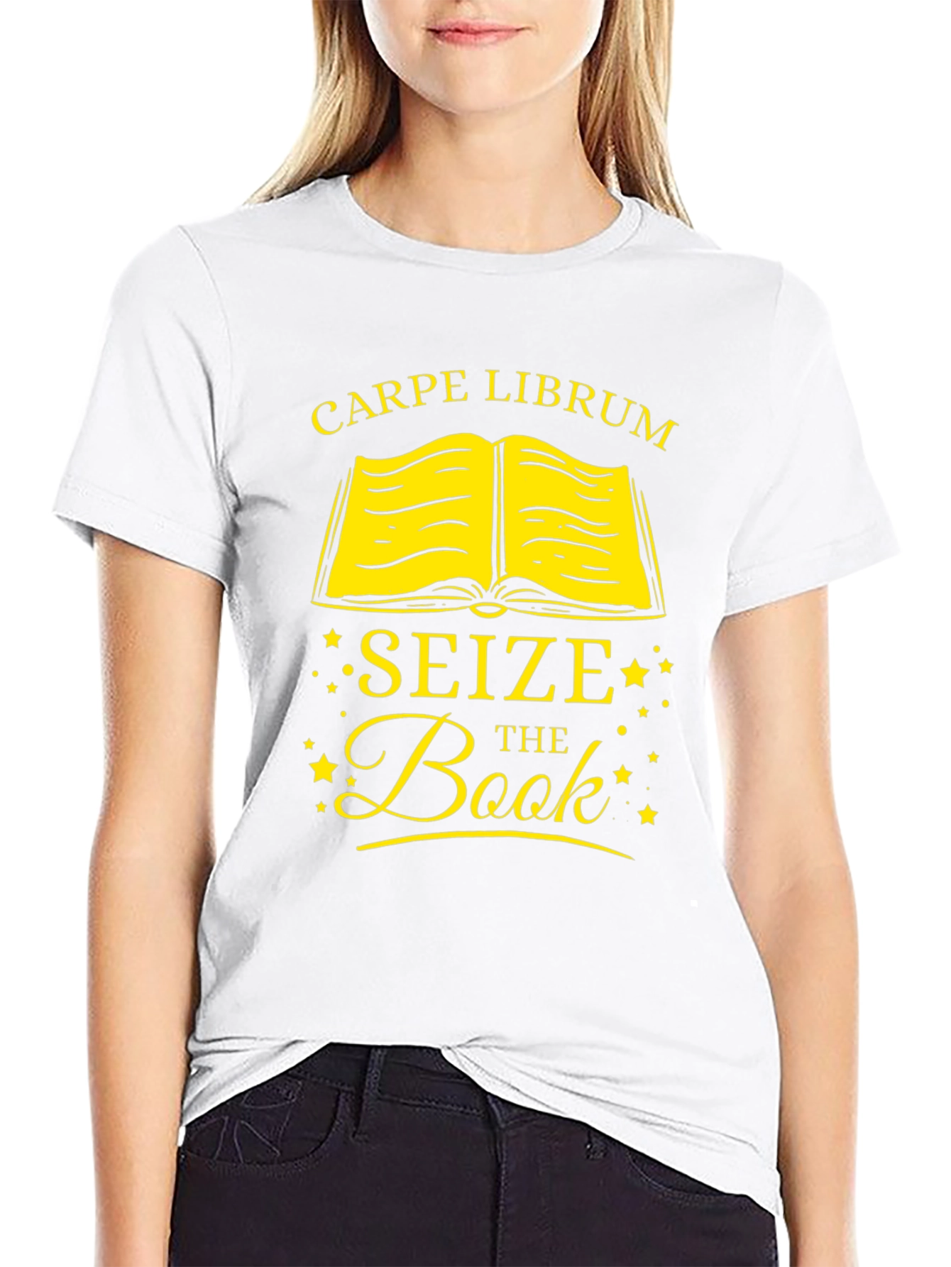 Carpe Librum T-Shirt - Seize The Book! Cotton Tee