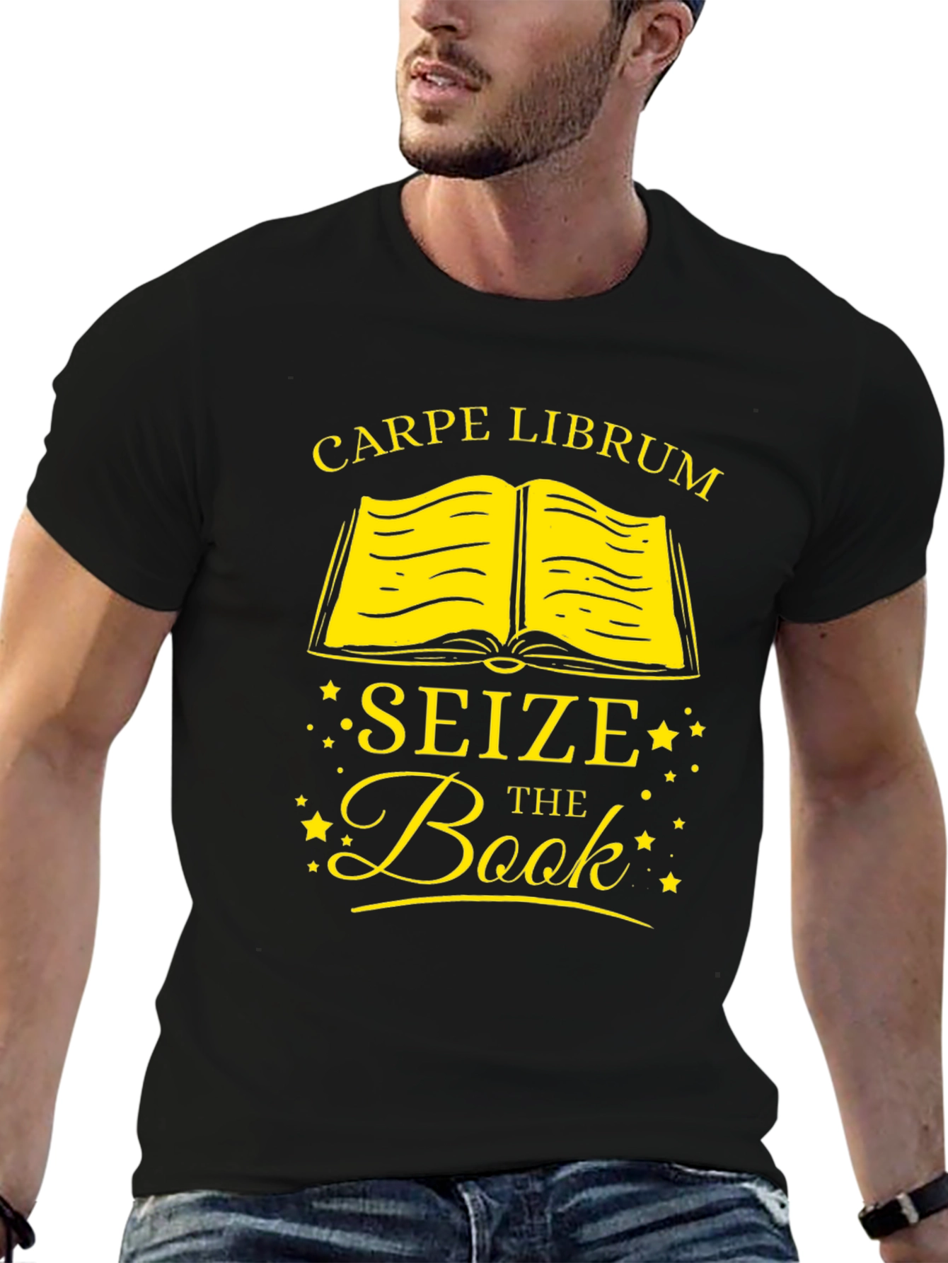 Carpe Librum T-Shirt - Seize The Book! Cotton Tee