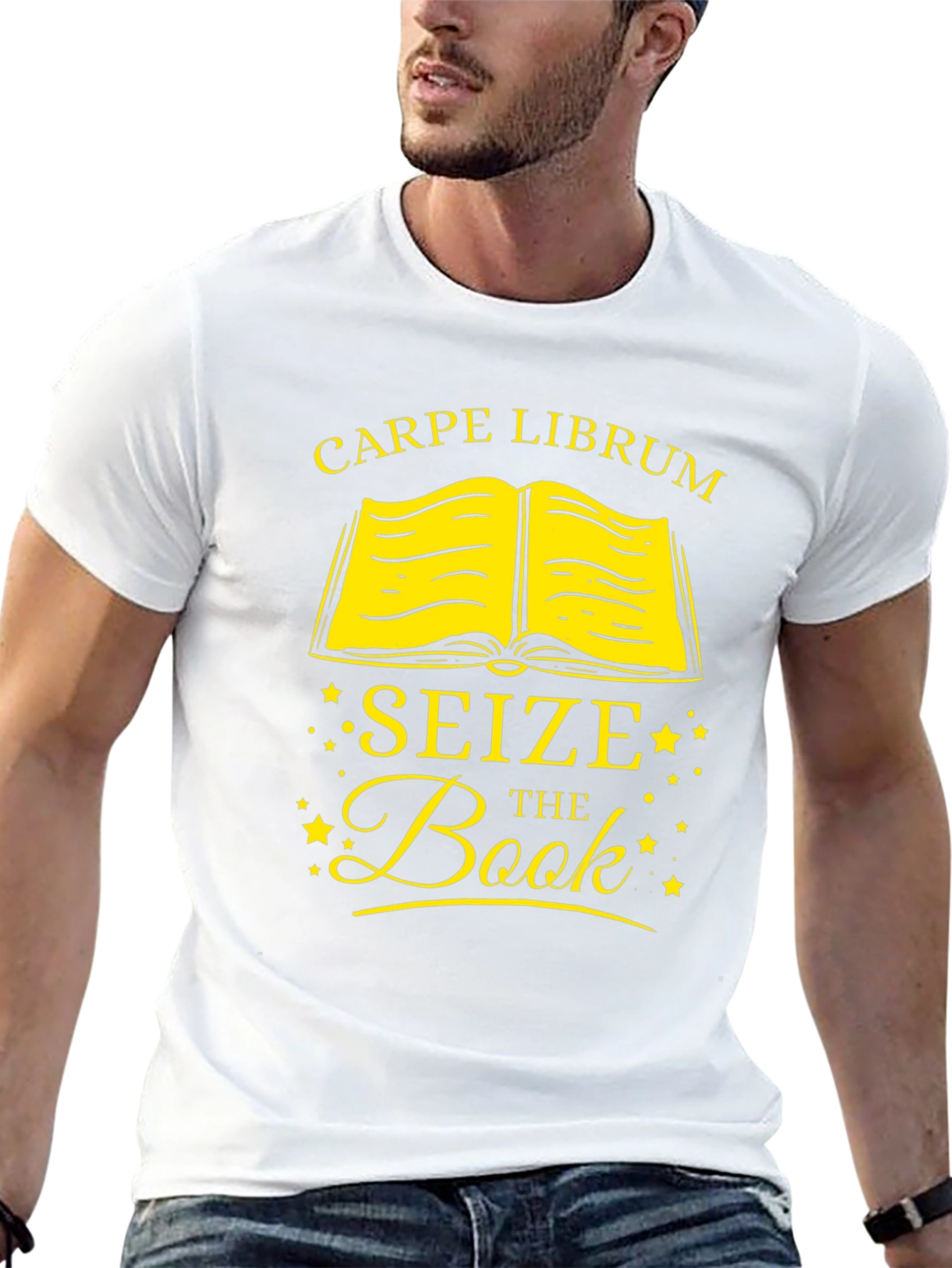 Carpe Librum T-Shirt - Seize The Book! Cotton Tee