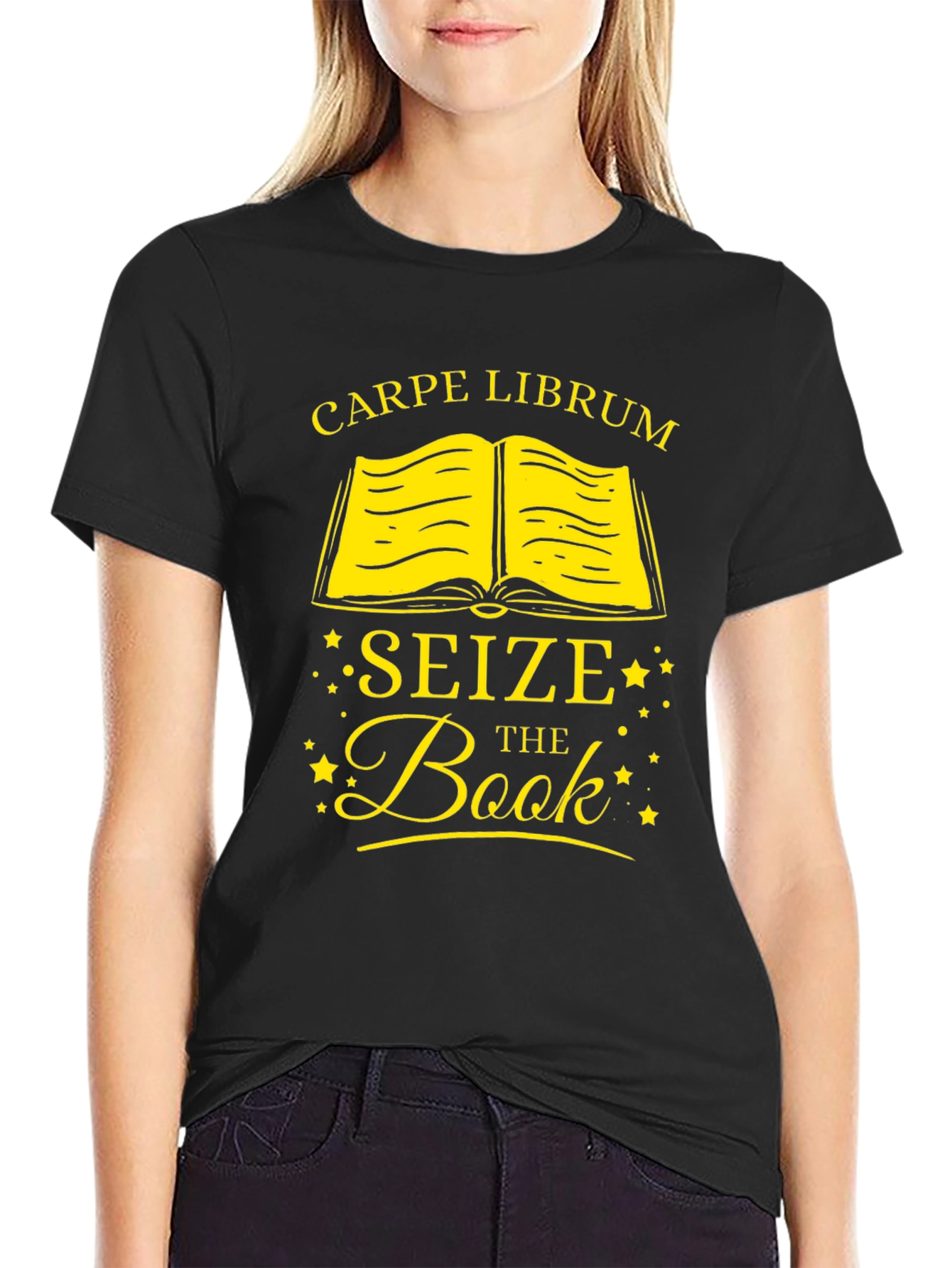 Carpe Librum T-Shirt - Seize The Book! Cotton Tee